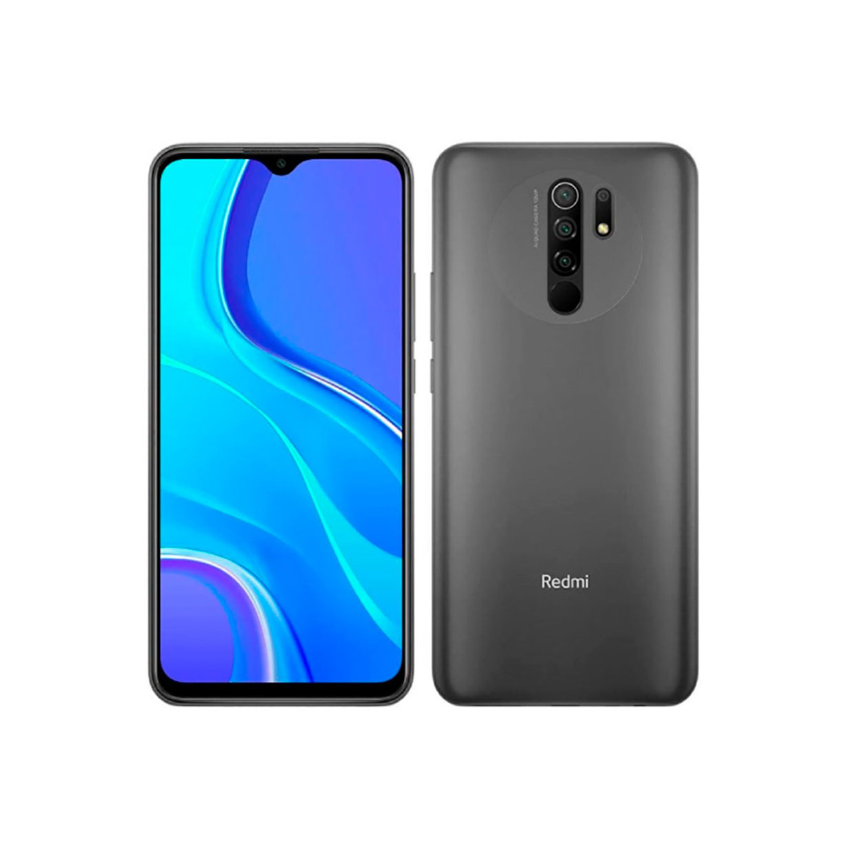 Redmi 9 32 Go, Gris, débloqué - Bon état