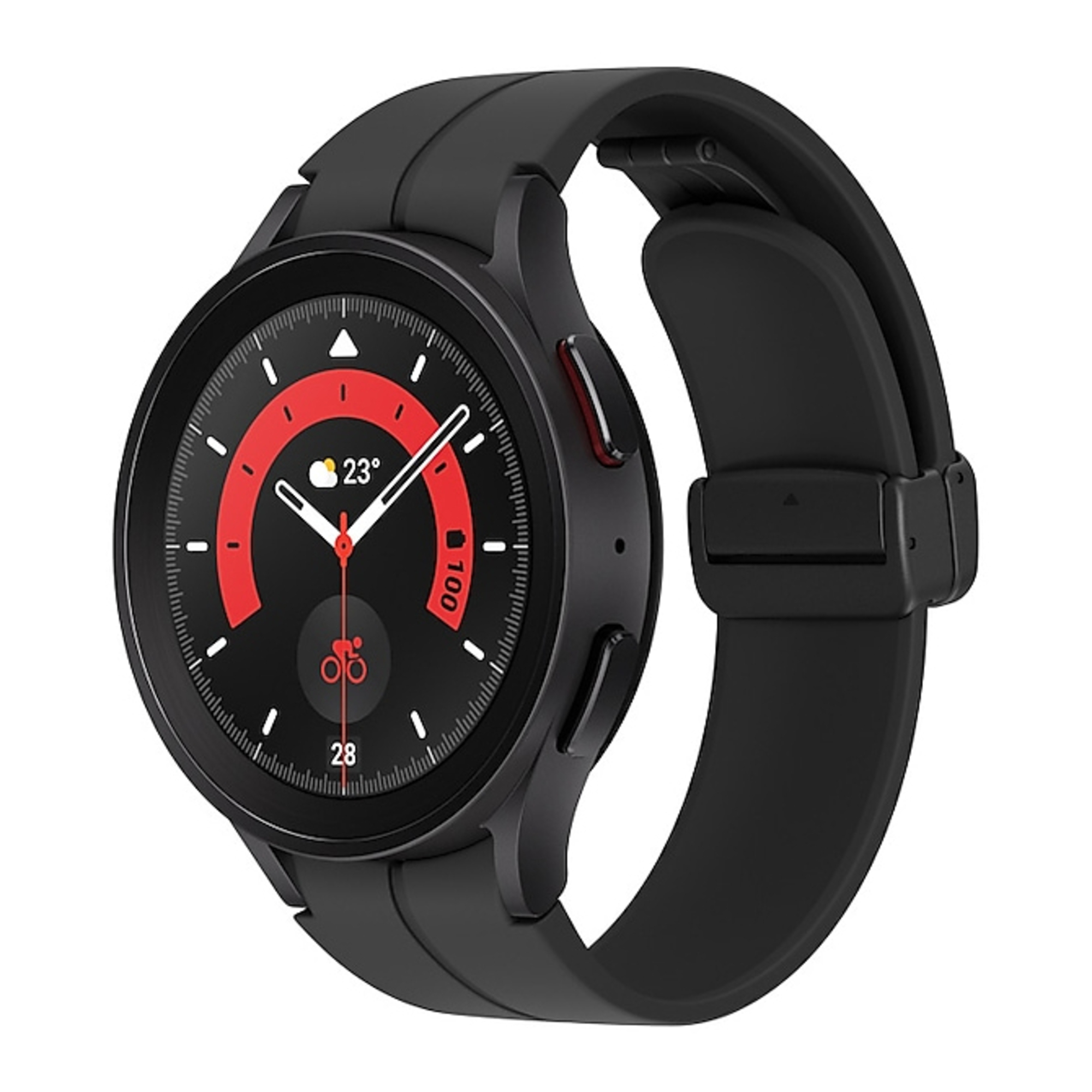 Galaxy Watch5 Pro 45mm - Super AMOLED - Bluetooth - Noir - Très bon état