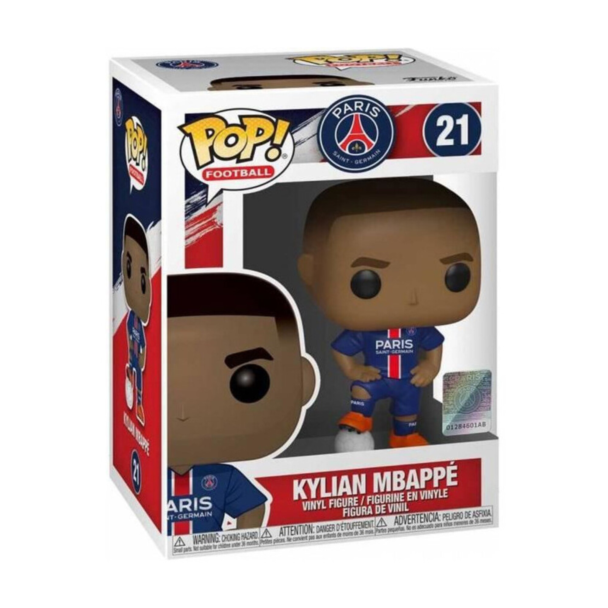 Figurine Funko Pop! Football: Kylian Mbappé (PSG) - Neuf