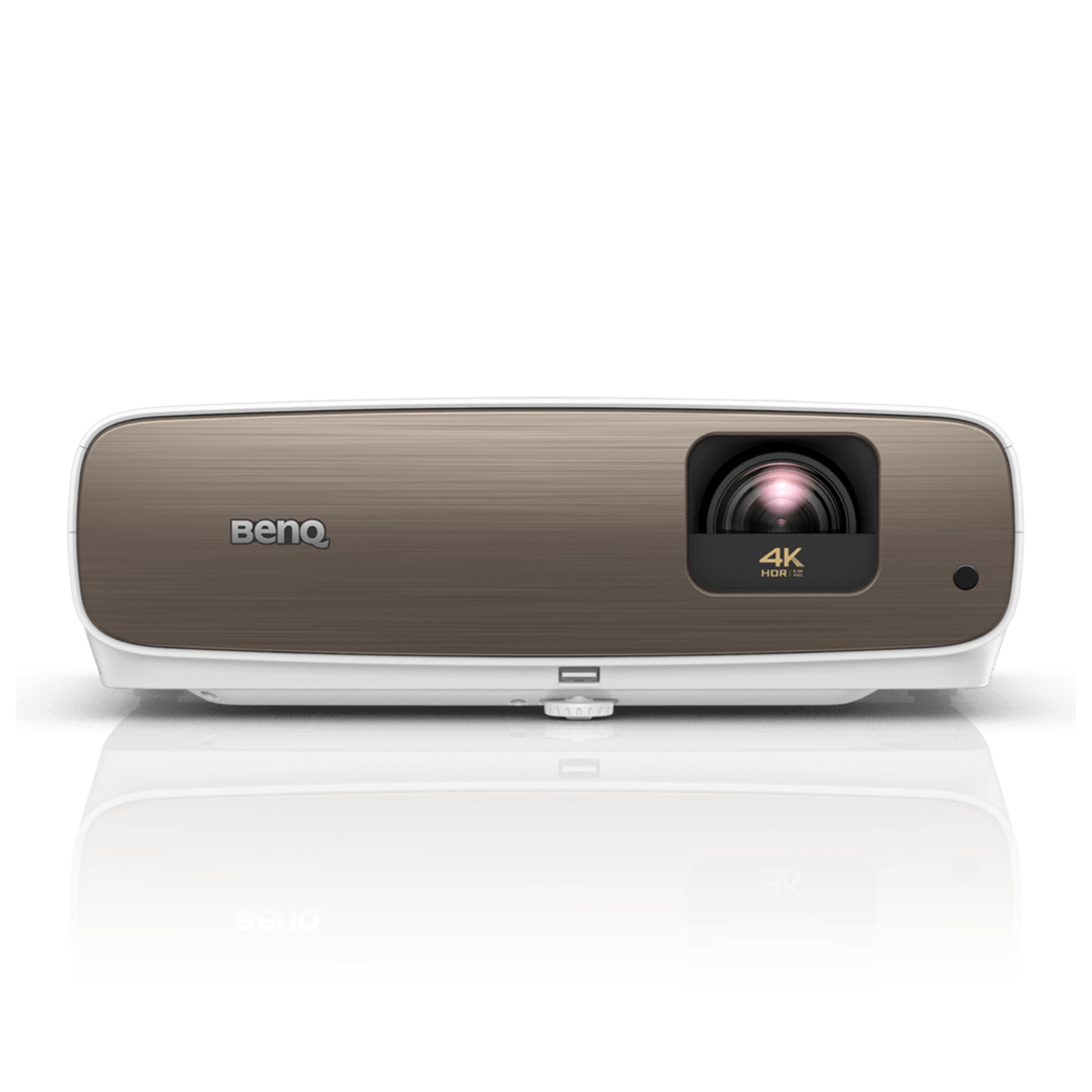 BenQ W2700 vidéo-projecteur Projecteur à focale standard 2000 ANSI lumens DLP 2160p (3840x2160) Compatibilité 3D Marron, Blanc - Neuf