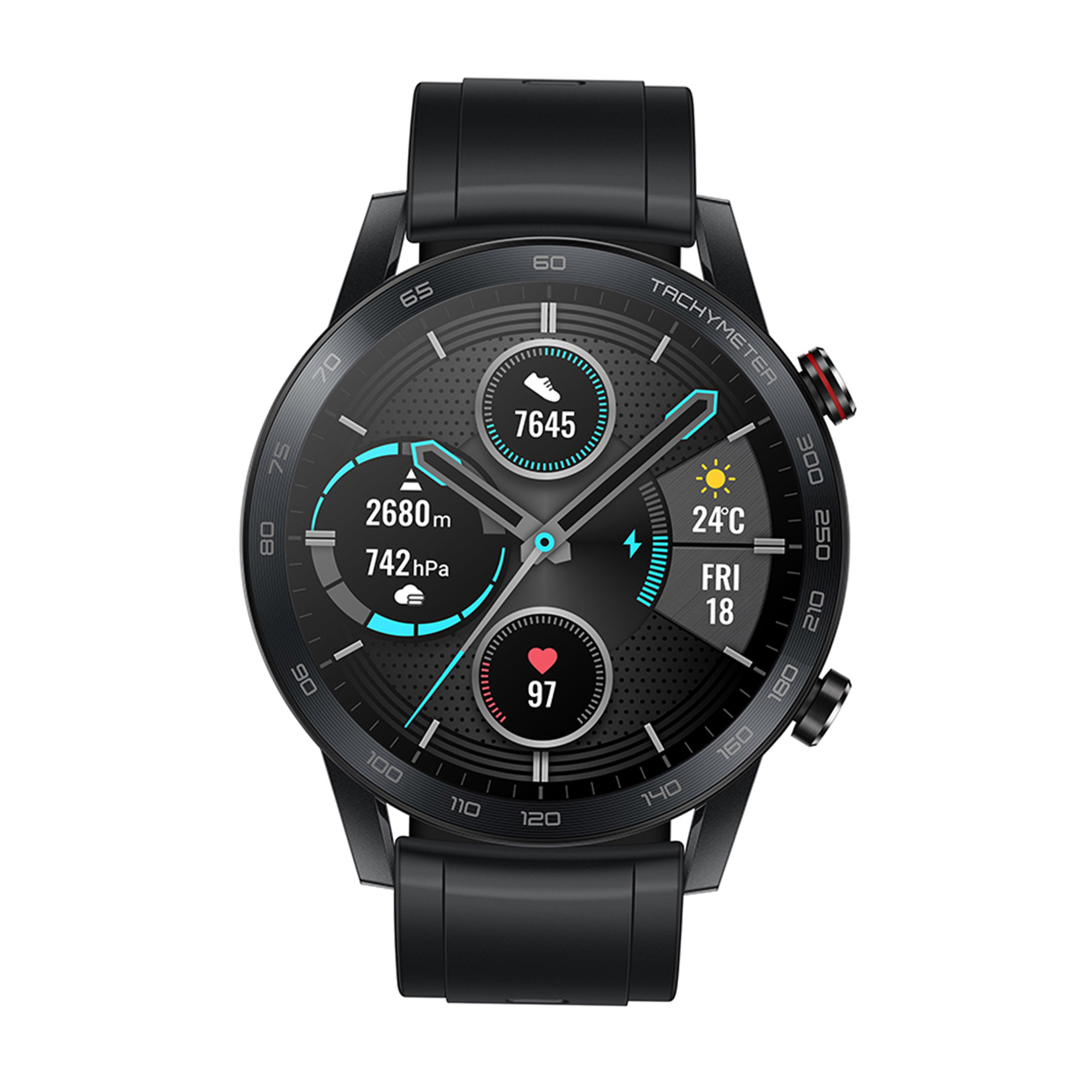 Huawei Honor Magic Watch Montre Connectée Moniteur 4 Go Bluetooth Noir - Neuf