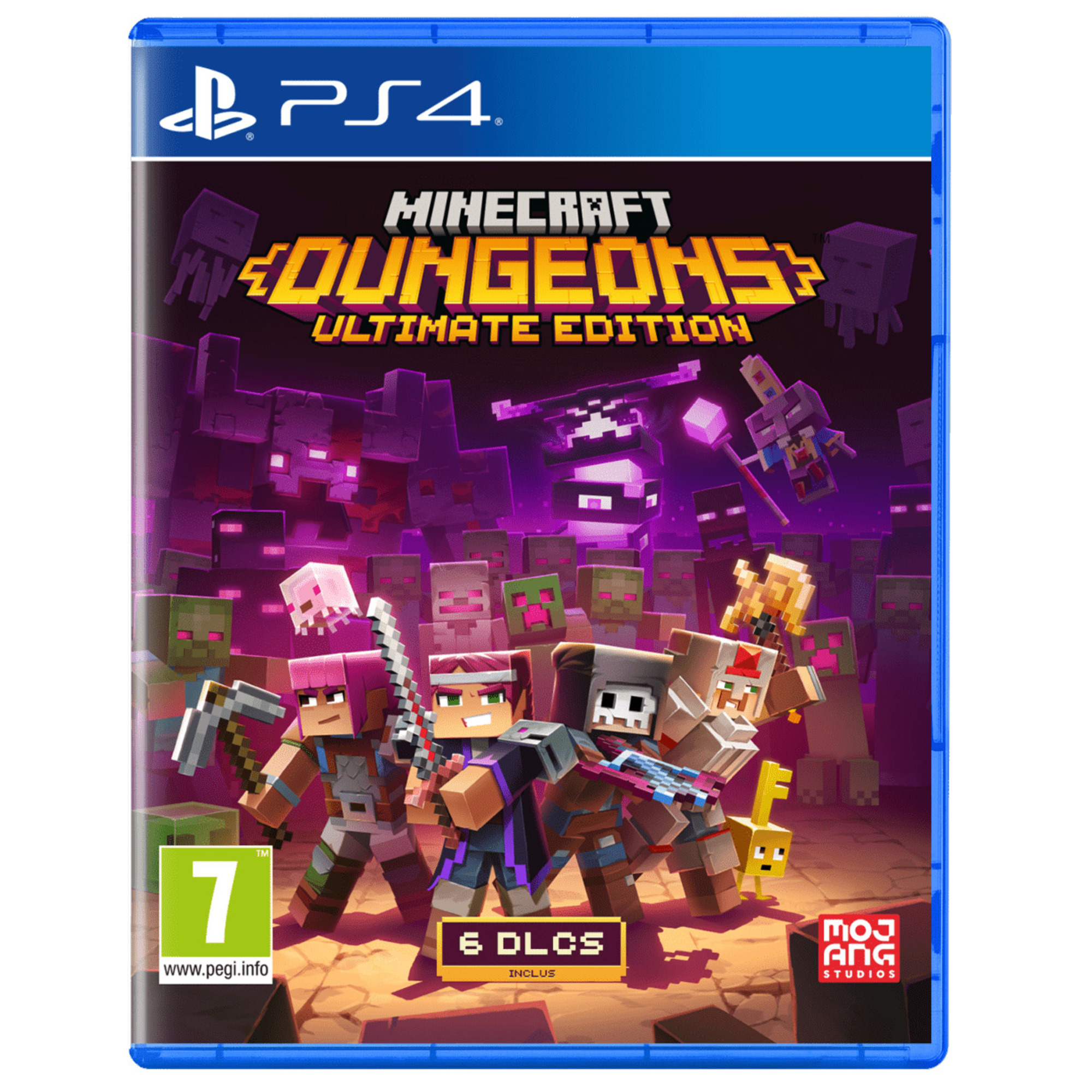 Minecraft Dungeons Ultimate Edition Jeu PS4 - vue 3