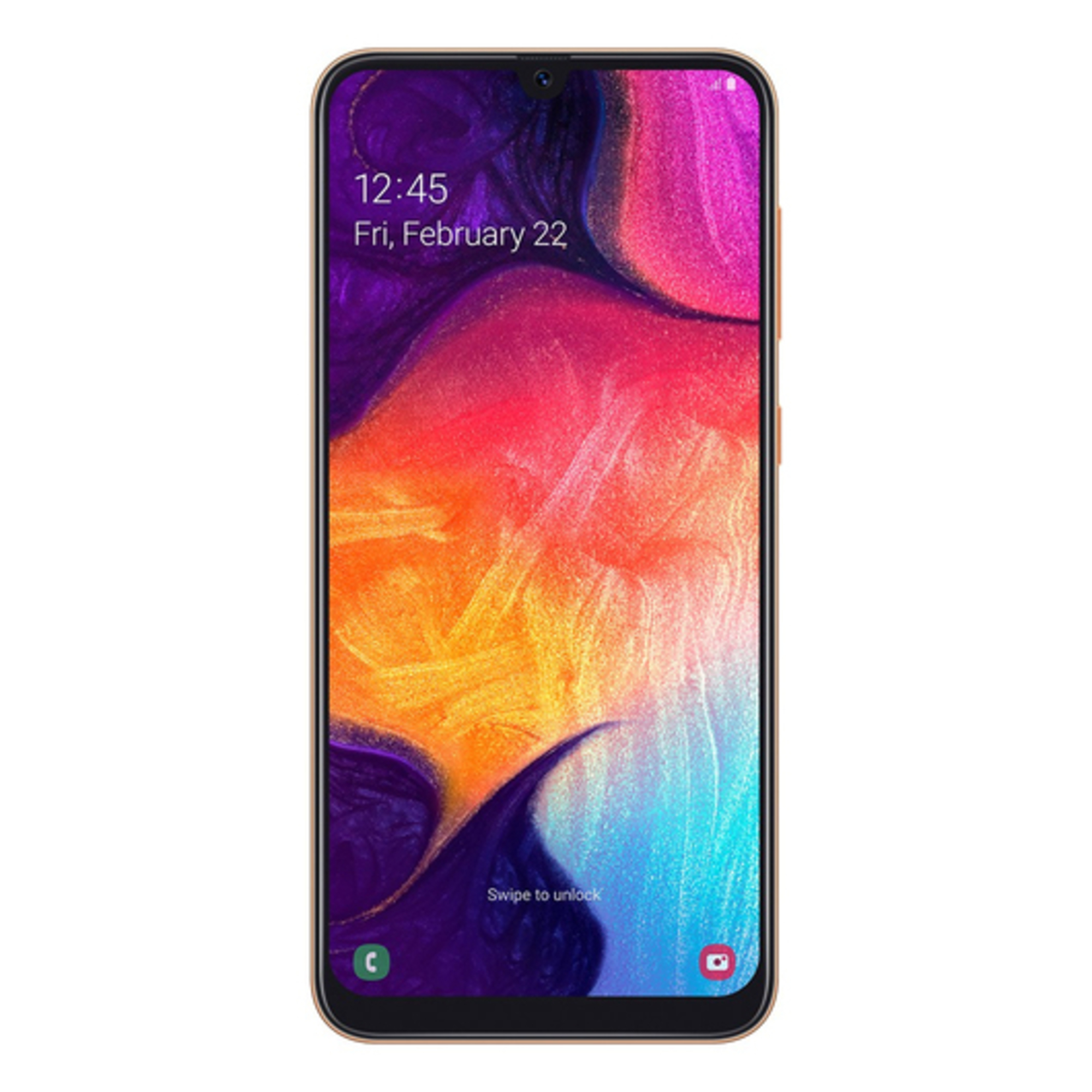 Galaxy A50 (2019) 128 Go, Corail, débloqué - Neuf