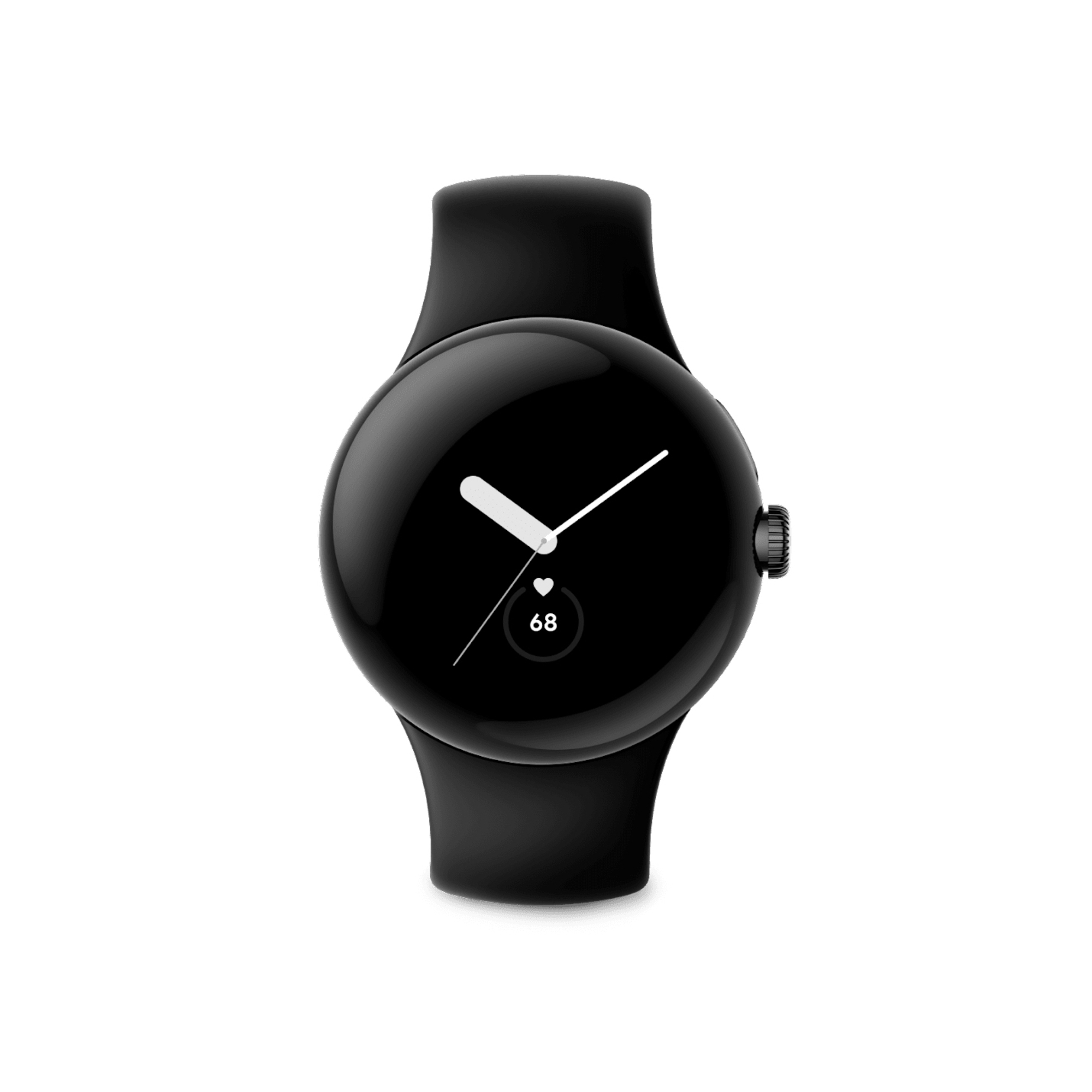 Google Pixel Watch AMOLED 41 mm Numérique Écran tactile Noir Wifi GPS (satellite) - Neuf