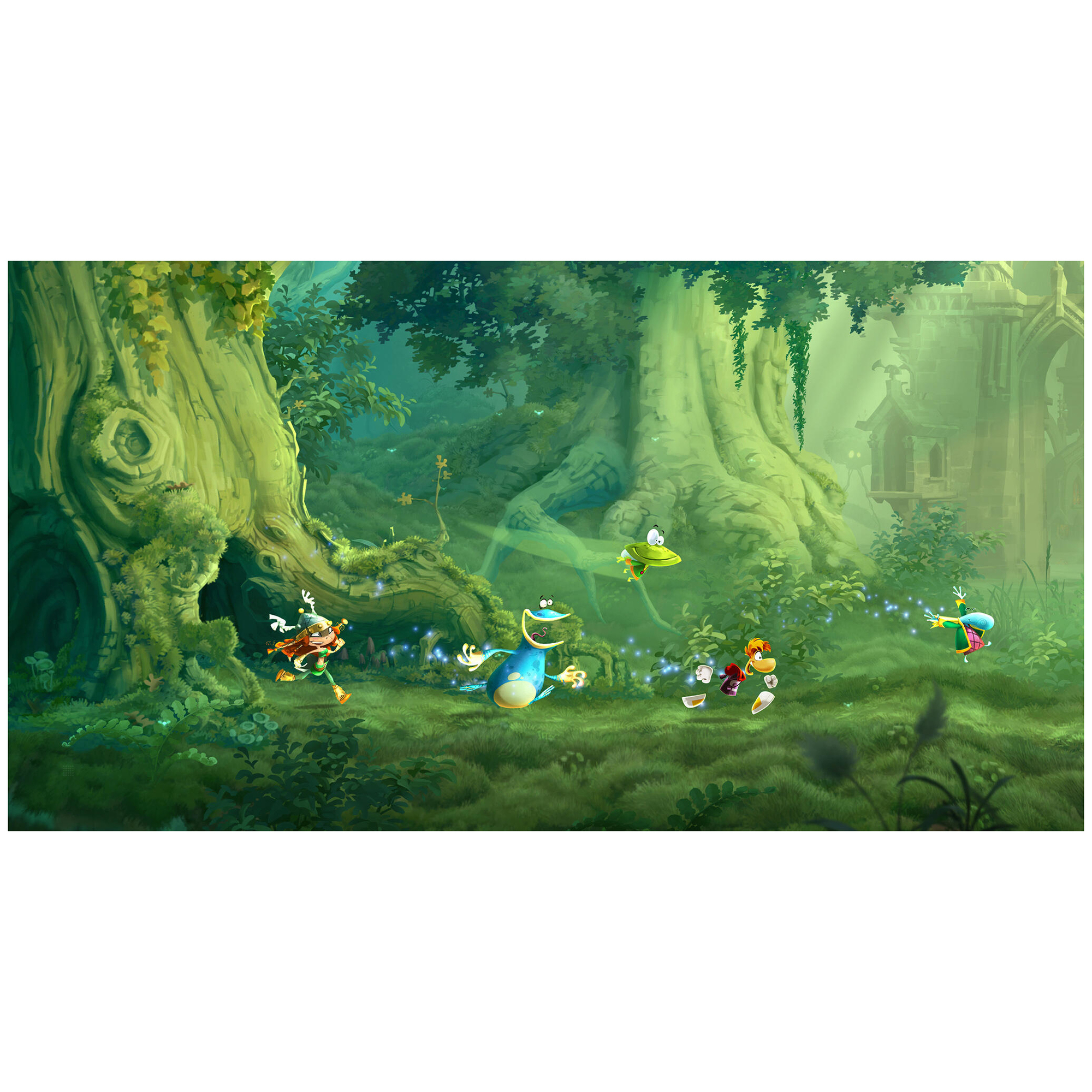 Ubisoft Rayman Legends (Xbox One) Standard Danois, Allemand, Néerlandais, Anglais, Espagnol, Finlandais, Français, Italien, Norvégien, Polonais, Portugais, Russe, Suédois - Neuf