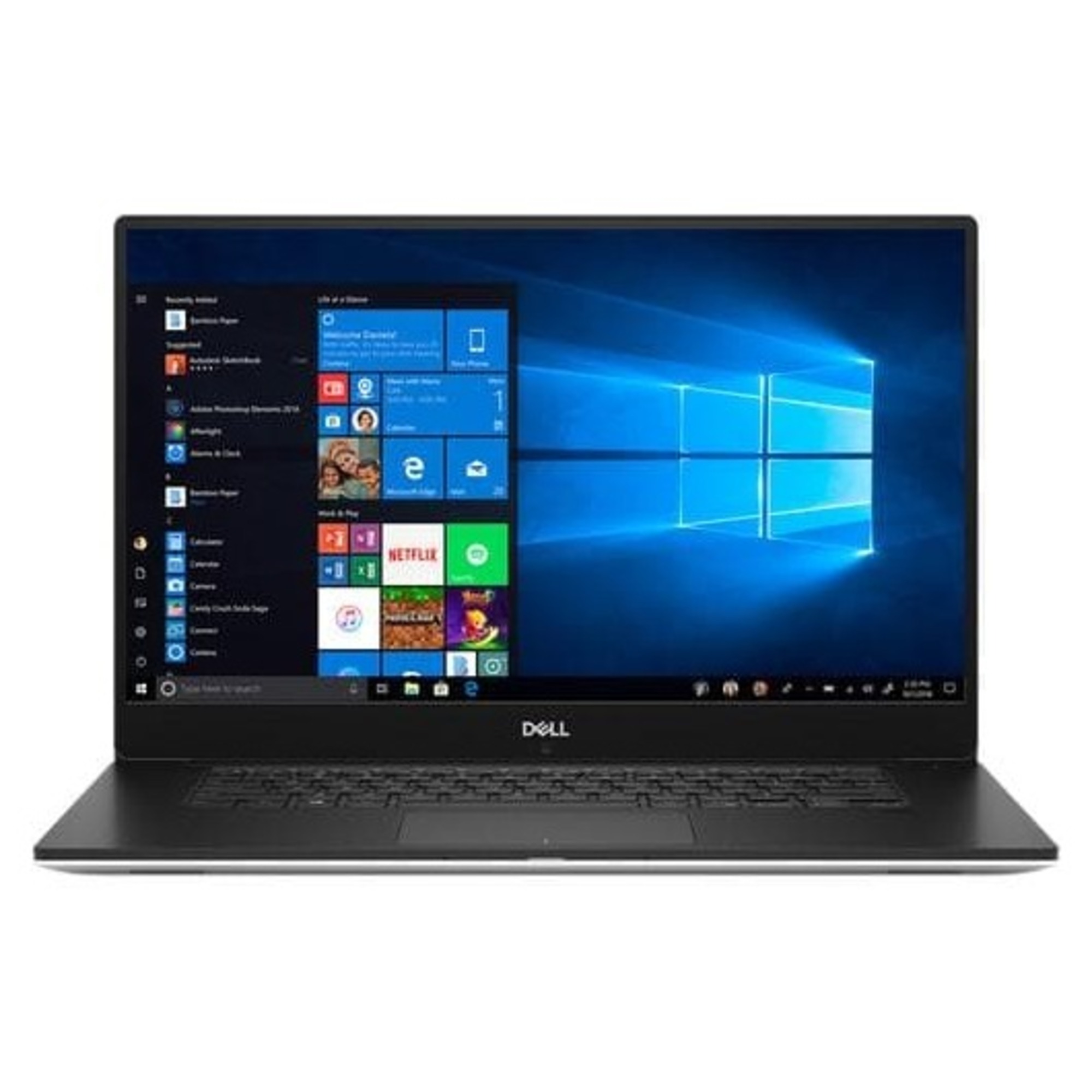 Dell Precision Core i7 (15.6 ) 2.50 Ghz 480 Gb 16 Go Quadro P1000, Noir - Azerty
