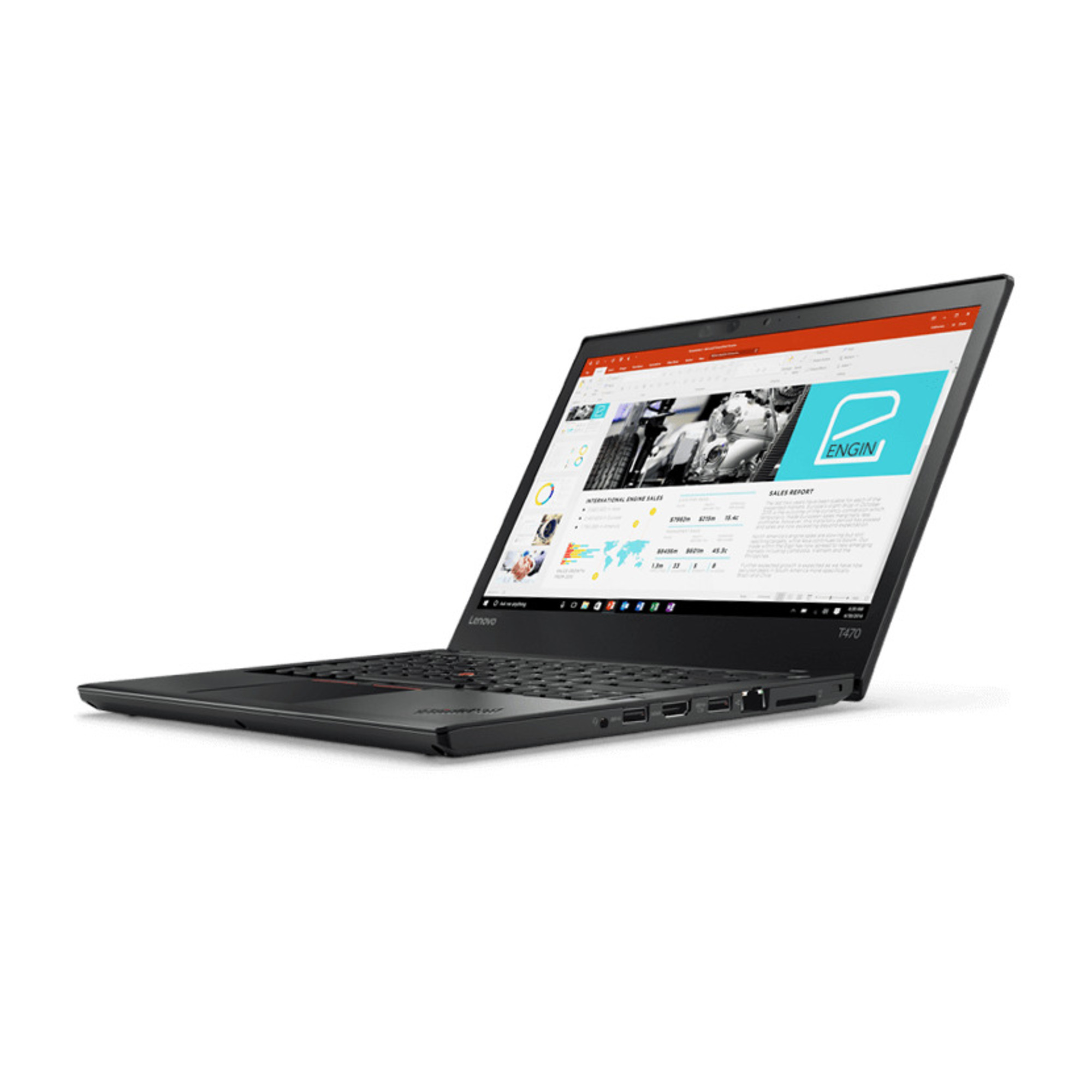 Lenovo Thinkpad T470 14" Core i5 2,6 Ghz SSD 240 Go 8 Go Azerty Français
