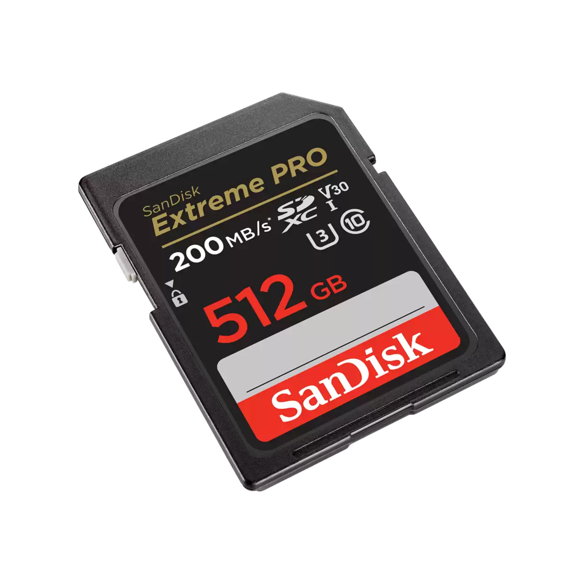 SanDisk Extreme PRO 512 Go SDXC Classe 10 - Neuf