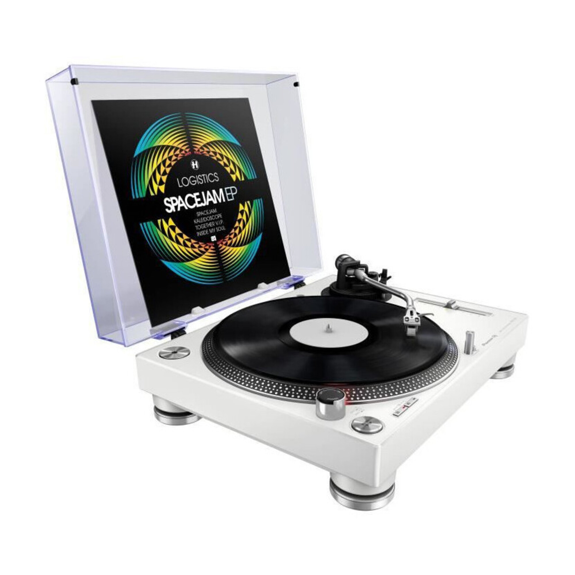 Pioneer PLX-500 Platine dj à entrainement direct Blanc - Neuf