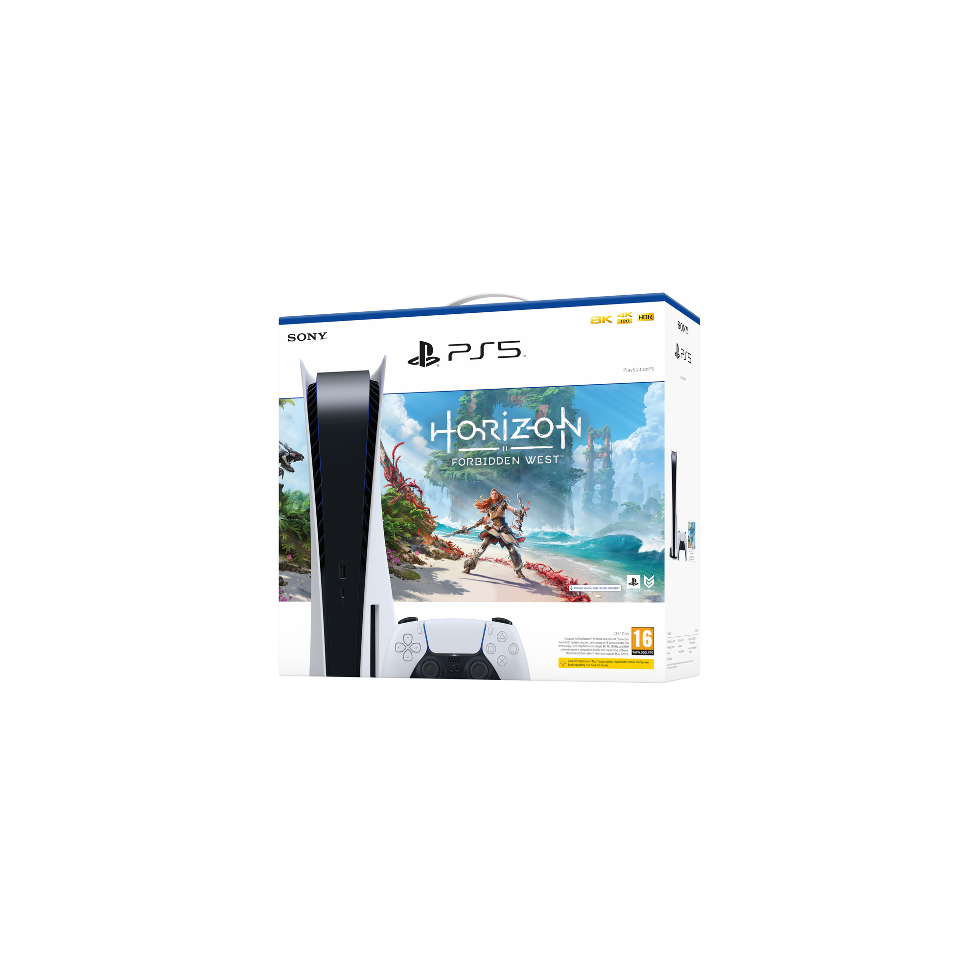 Console Sony Playstation 5 Edition Standard + Horizon Forbidden West - vue 4