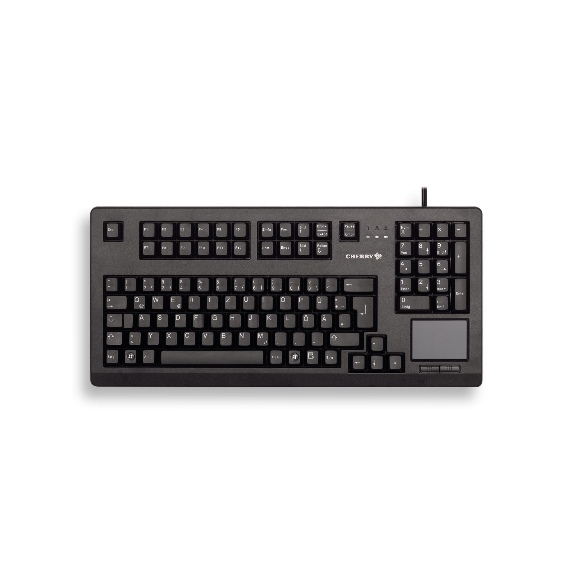 CHERRY TouchBoard G80-11900 clavier Universel USB QWERTY Anglais britannique Noir - Neuf