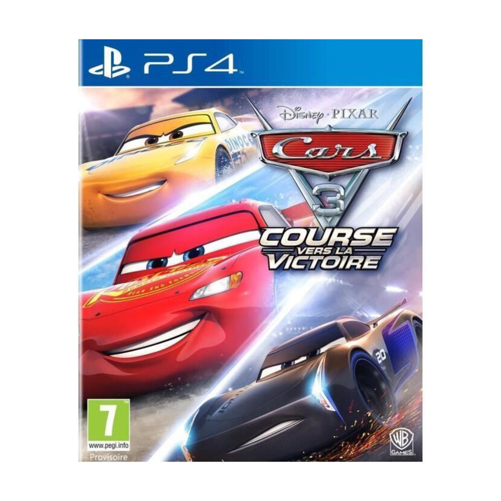 Cars 3 Jeu PS4 - Neuf