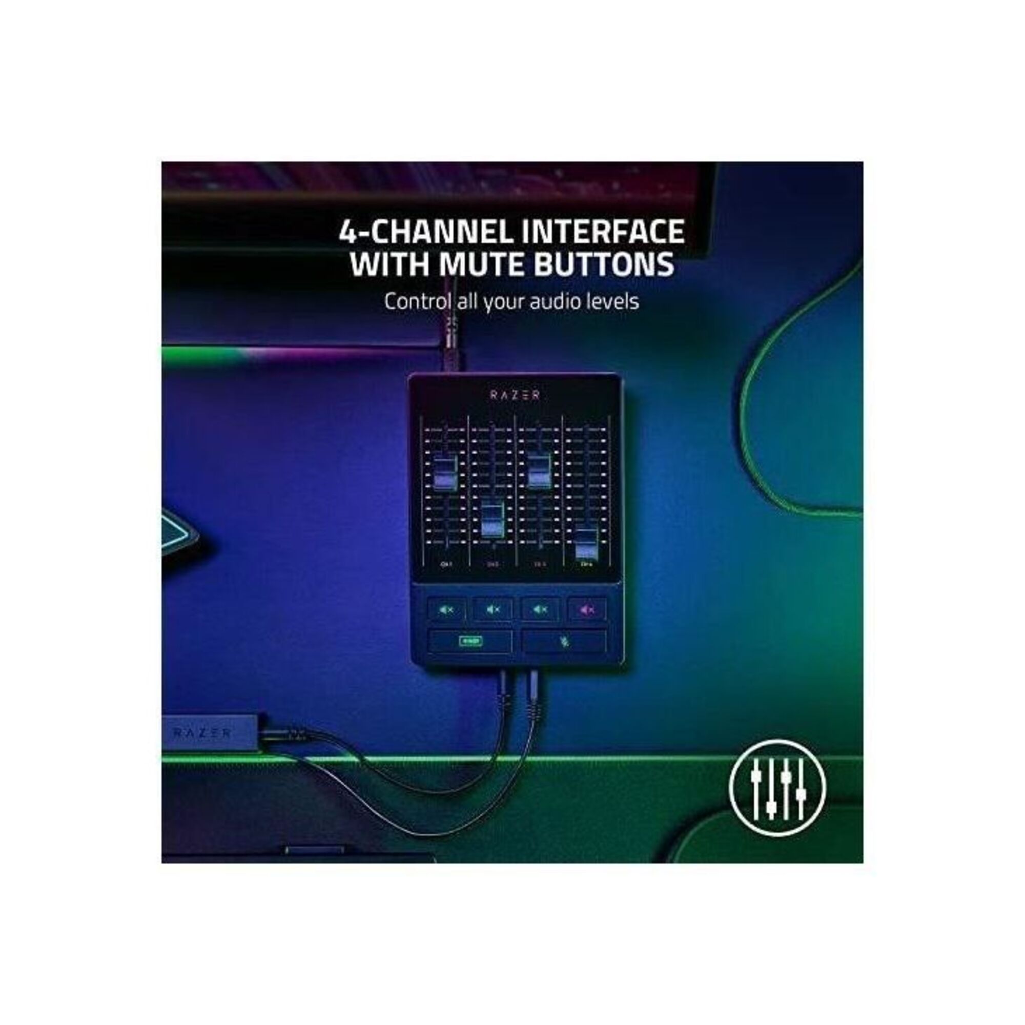 RAZER MIX AUDIO AUDIO MIXER Neuf - vue 3