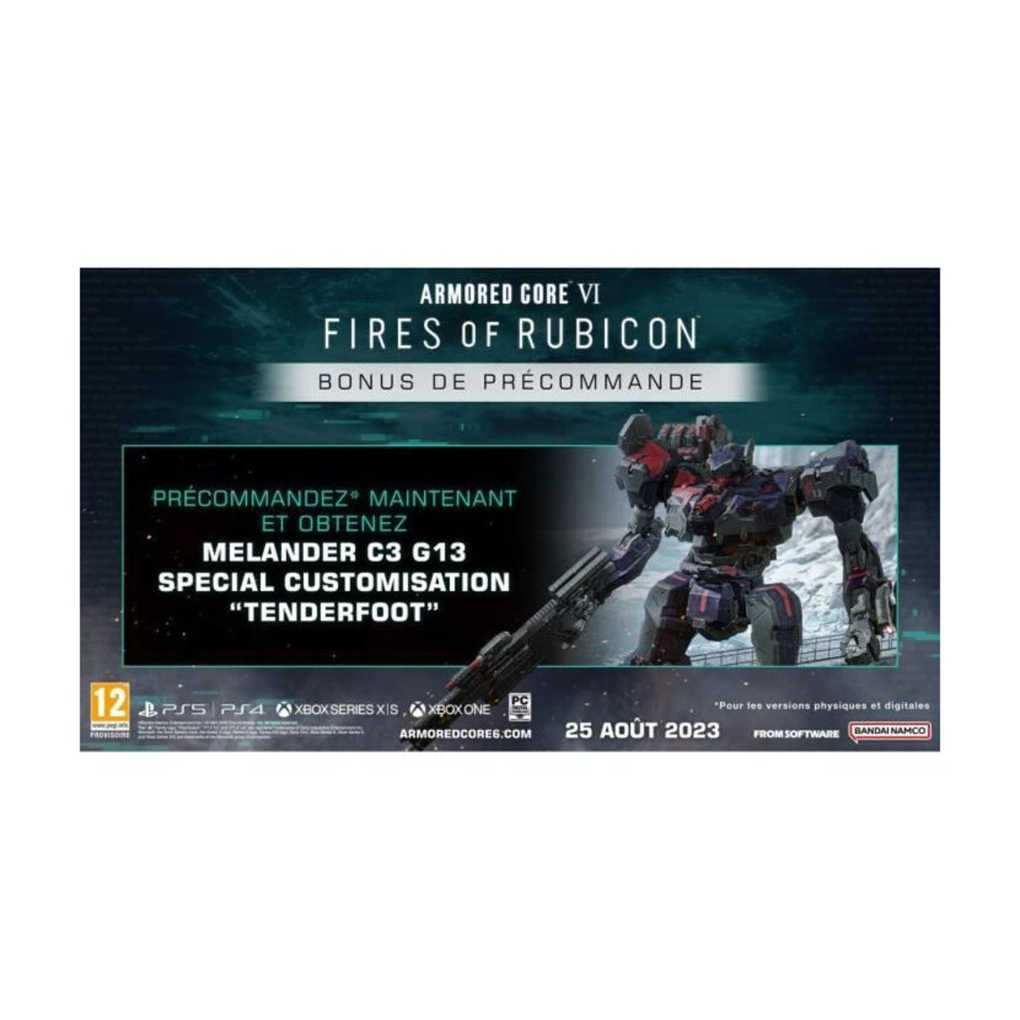 Armored Core VI Fires of Rubicon (PS4) - Neuf