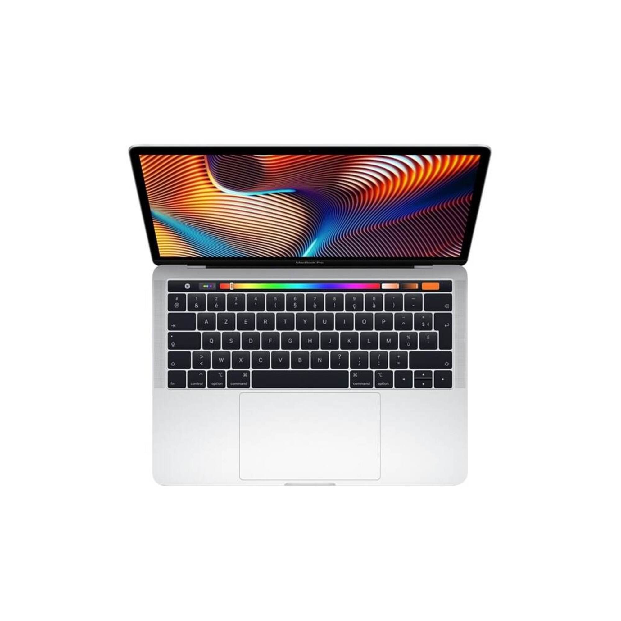 MacBook Pro Core i5 (2018) 13.3', 2.3 GHz 256 Go 8 Go Intel Iris Plus Graphics 655, Argent - QWERTY - Espagnol - Très bon état