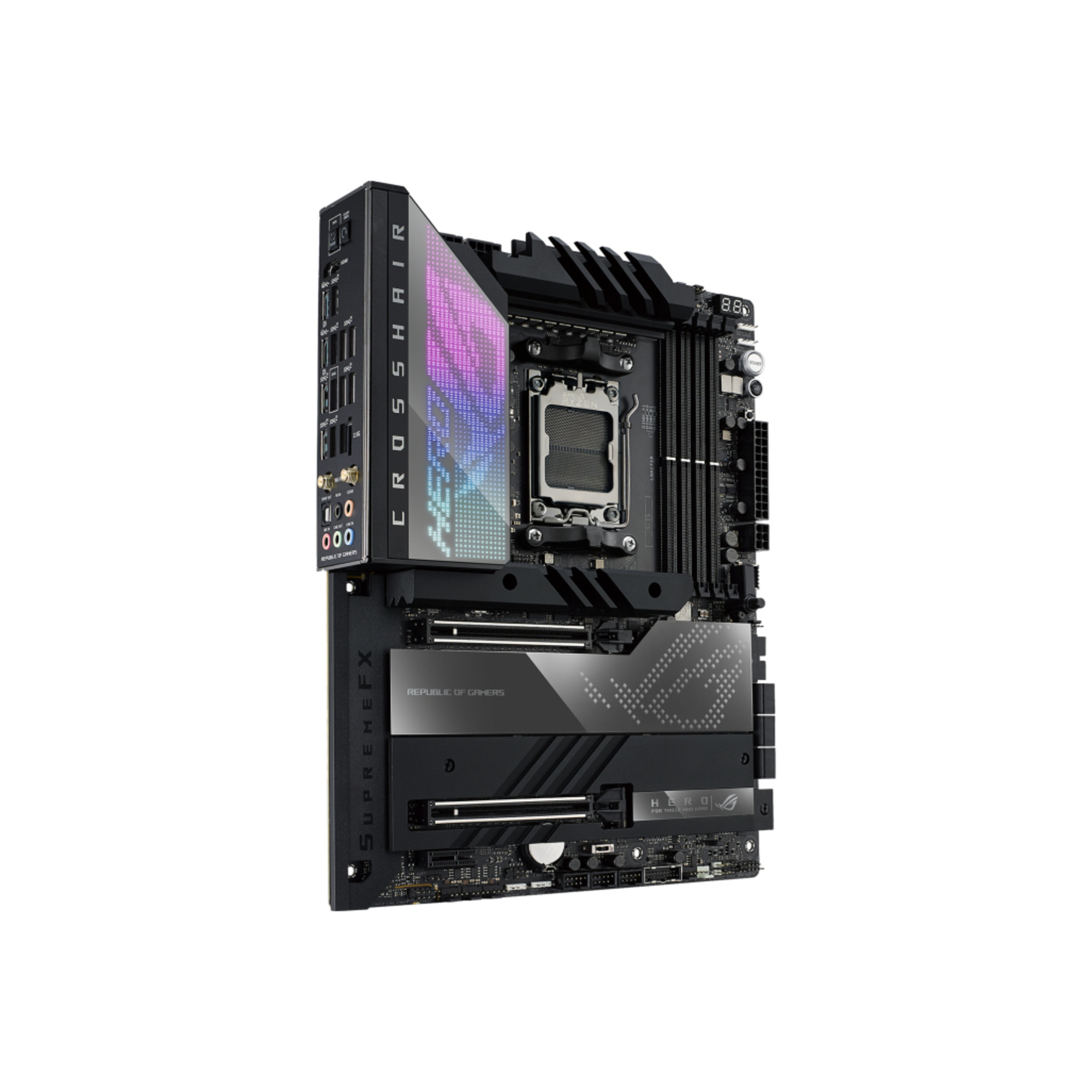 ASUS ROG CROSSHAIR X670E HERO AMD X670 Emplacement AM5 ATX - Neuf