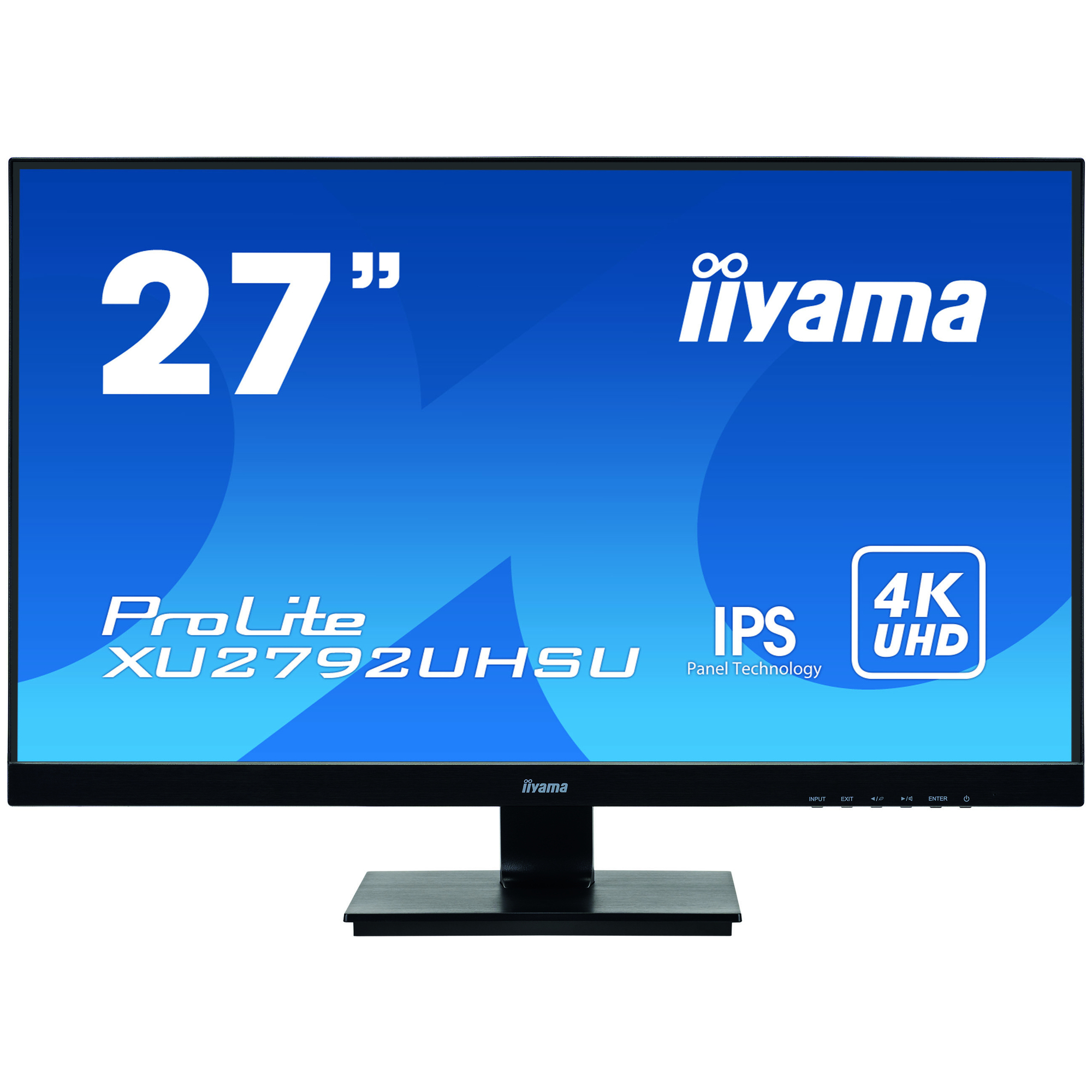 iiyama ProLite XU2792UHSU-B1 LED display 68,6 cm (27 ) 3840 x 2160 pixels 4K Ultra HD Noir - Neuf