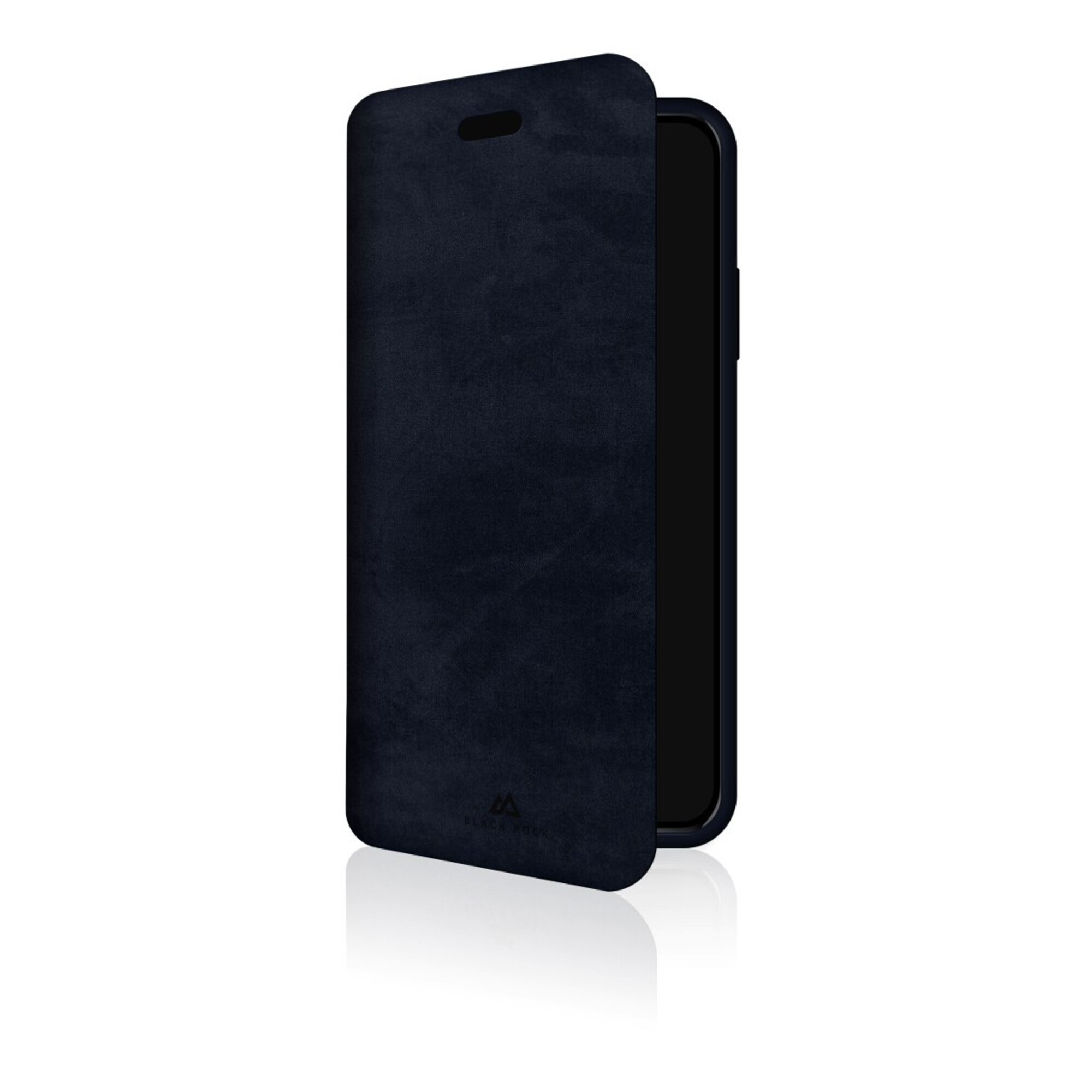 BLACK ROCK Etui portefeuille ""the statement"" pour iphone xs max d'apple, bleu fonc&eacute;