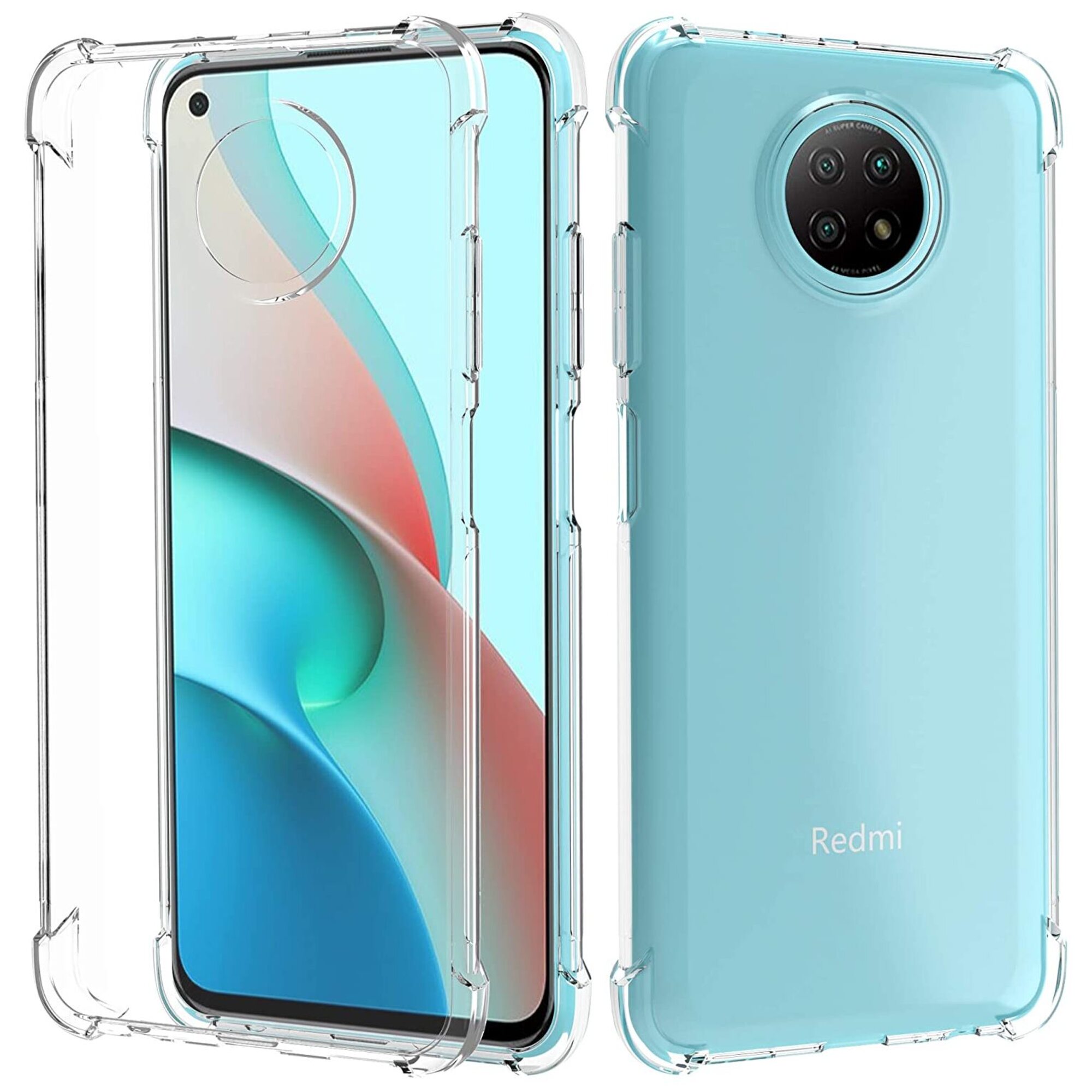 XEPTIO Xiaomi Redmi Note 9T 5G coque tpu transparente antichoc - Neuf