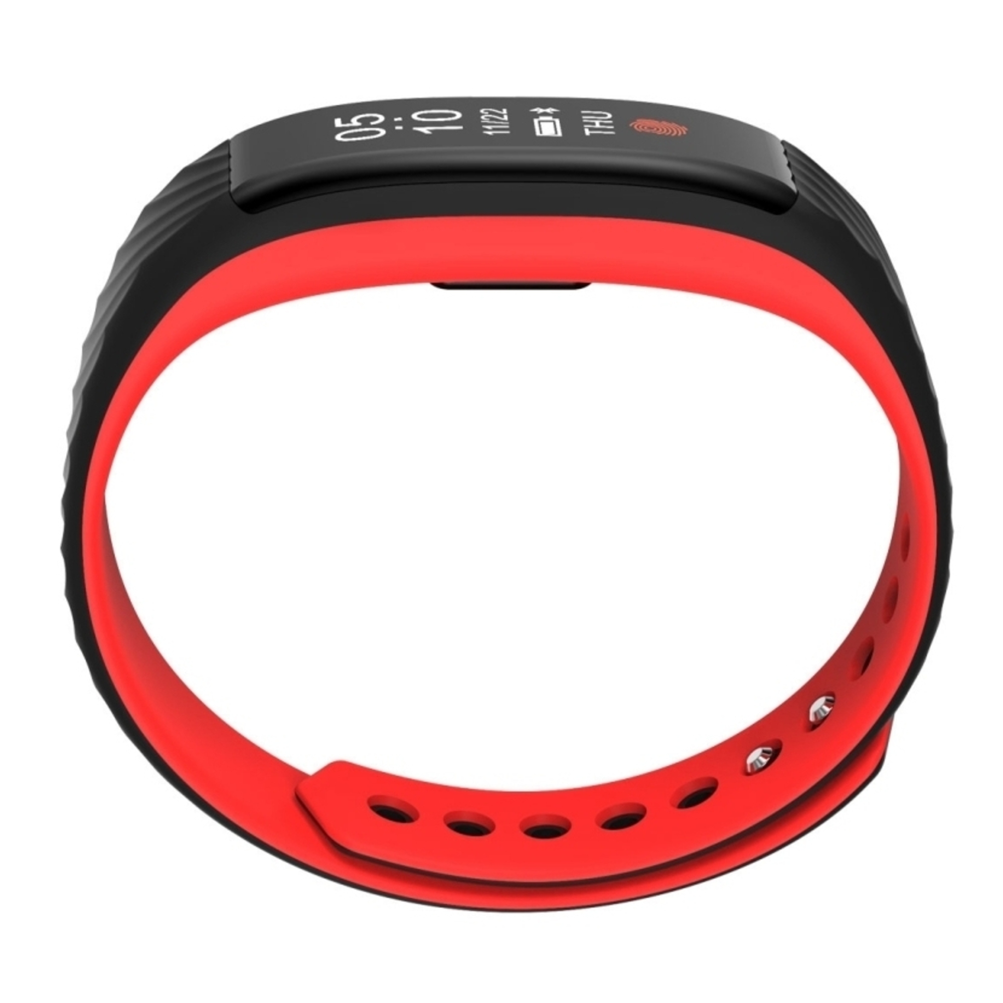 Bracelet Connecté Montre Android iOs Smartwatch Podomètre Etanche IP67 Violet YONIS - Neuf