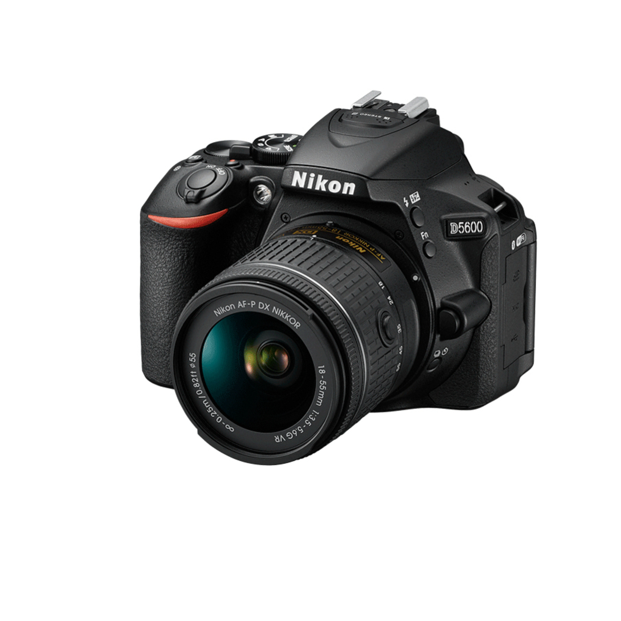 Acheter Nikon D5600 + AF-P DX 18-55mm VR + 8GB SD Kit d'appareil-photo SLR 24,2 MP CMOS 6000 x 4000 pixels Noir - Très bon état Très bon état - 589,00 € Nikon D5600 + AF-P DX 18-55mm VR + 8GB SD Kit d'appareil-photo SLR 24,2 MP CMOS 6000 x 4000 pixels Noir - Très bon état Très bon état - Nikon reconditionné disponible sur Pixmania