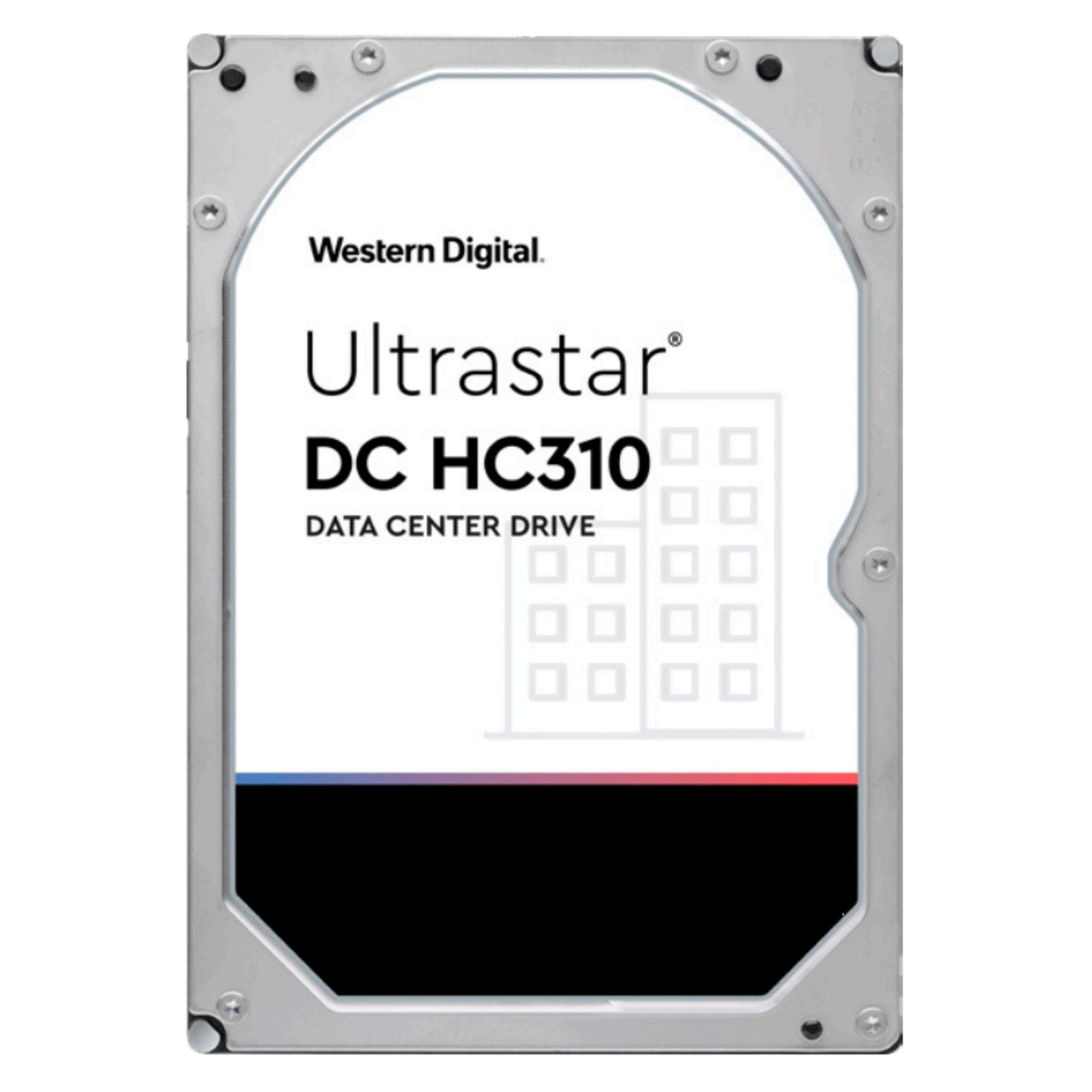 Western Digital Ultrastar DC HC310 HUS726T4TAL5204 disque dur 4 To 7200 tr/min 256 Mo 3.5  SAS - Neuf