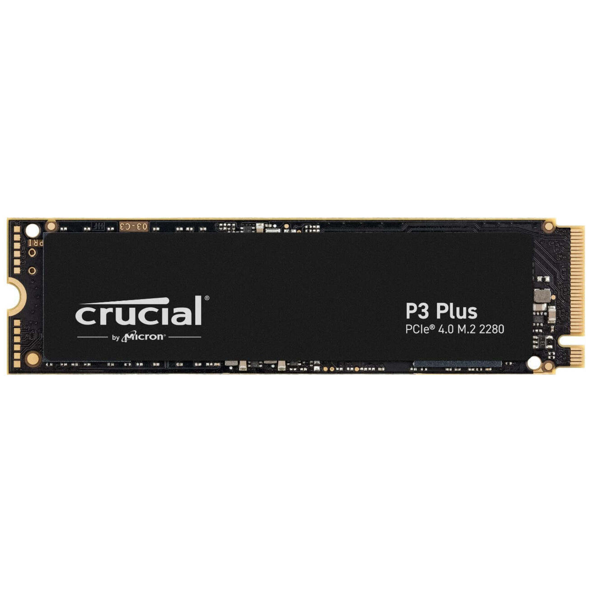 Crucial® P3 Plus  - 4 To PCIe® 4.0 NVMe™ M.2 2280 SSD - Neuf