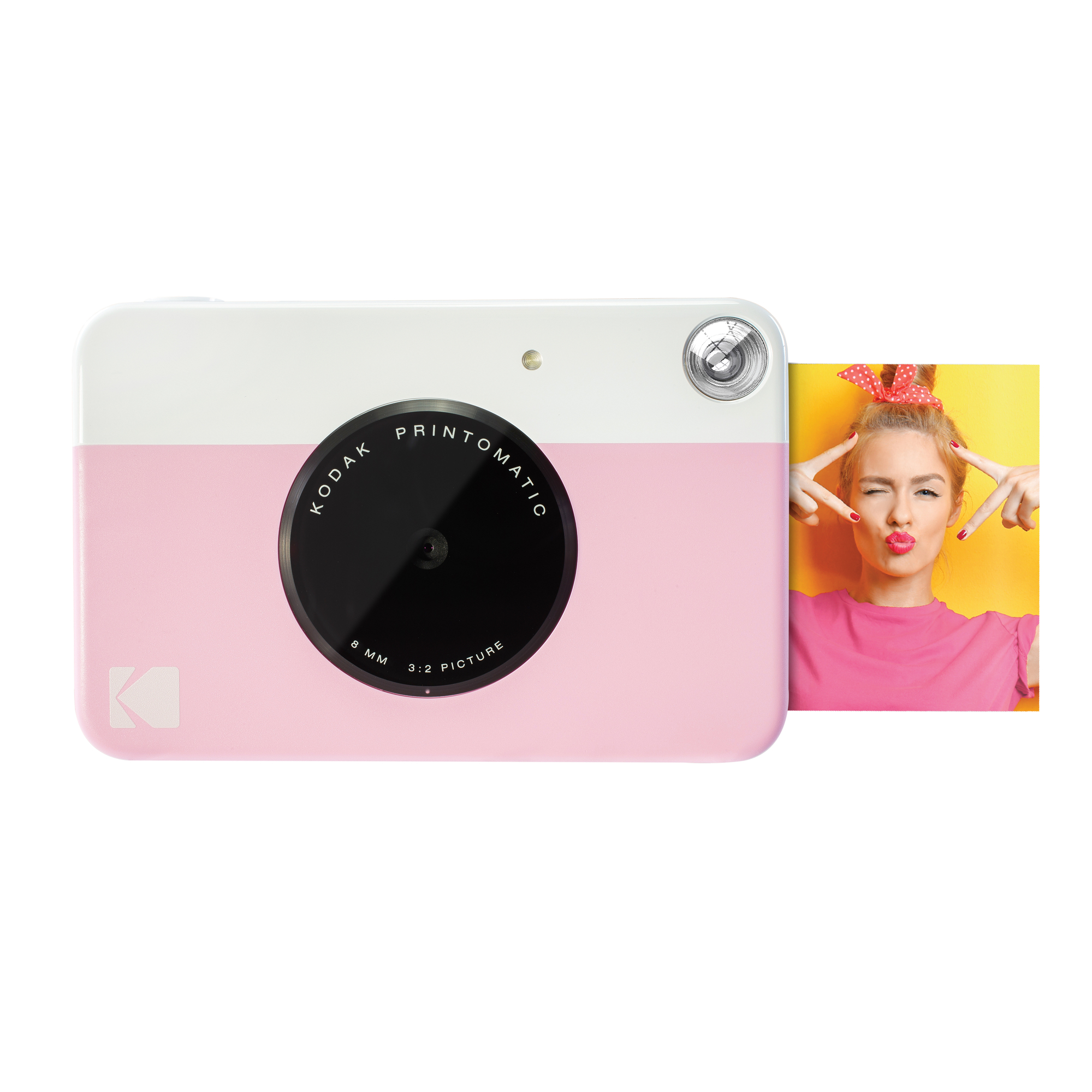 Kodak Printomatic 50,8 x 76,2 mm Rose, Blanc - Neuf