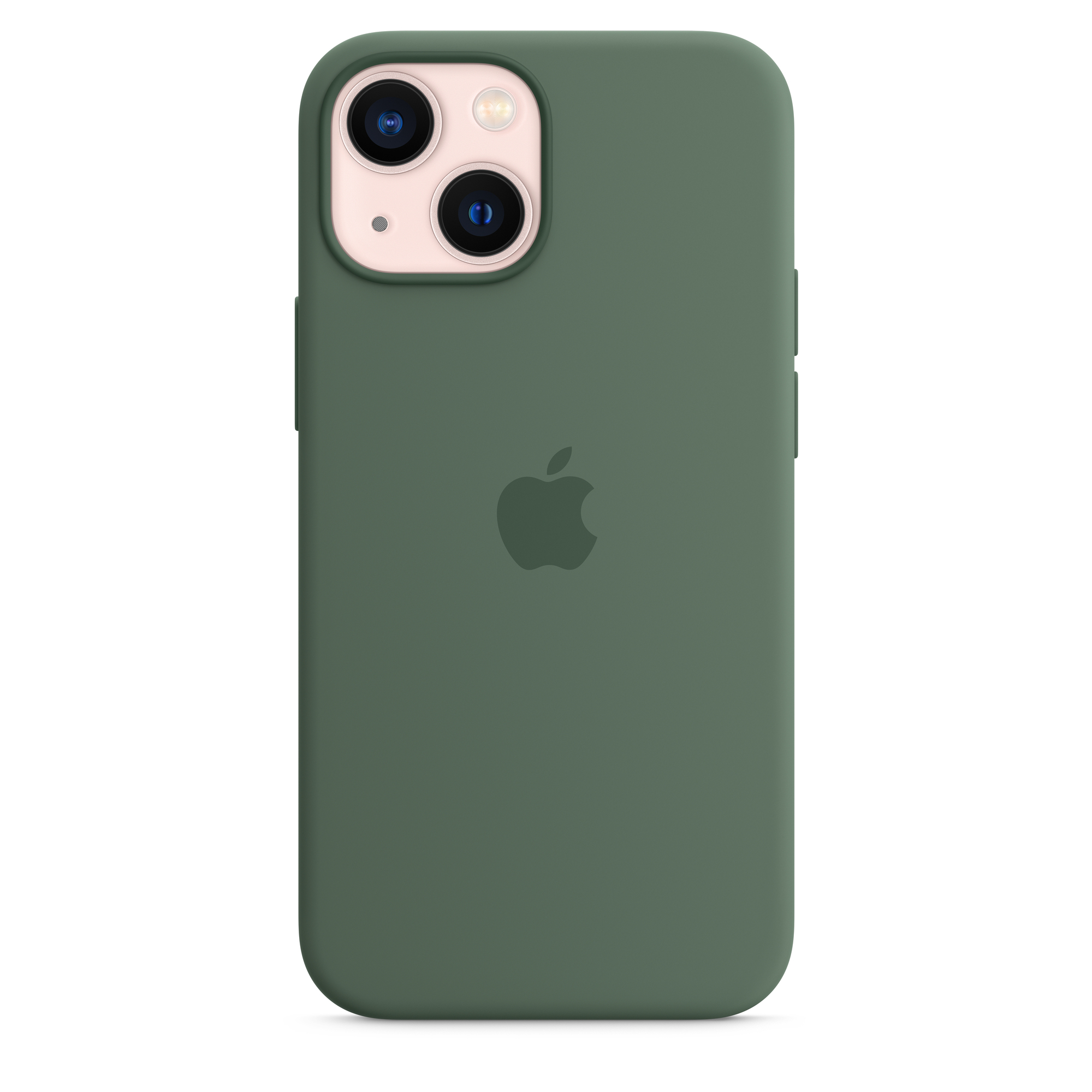 Apple Coque en silicone avec MagSafe pour iPhone 13 mini - Eucalyptus Apple (brand) iPhone 13 mini - Neuf