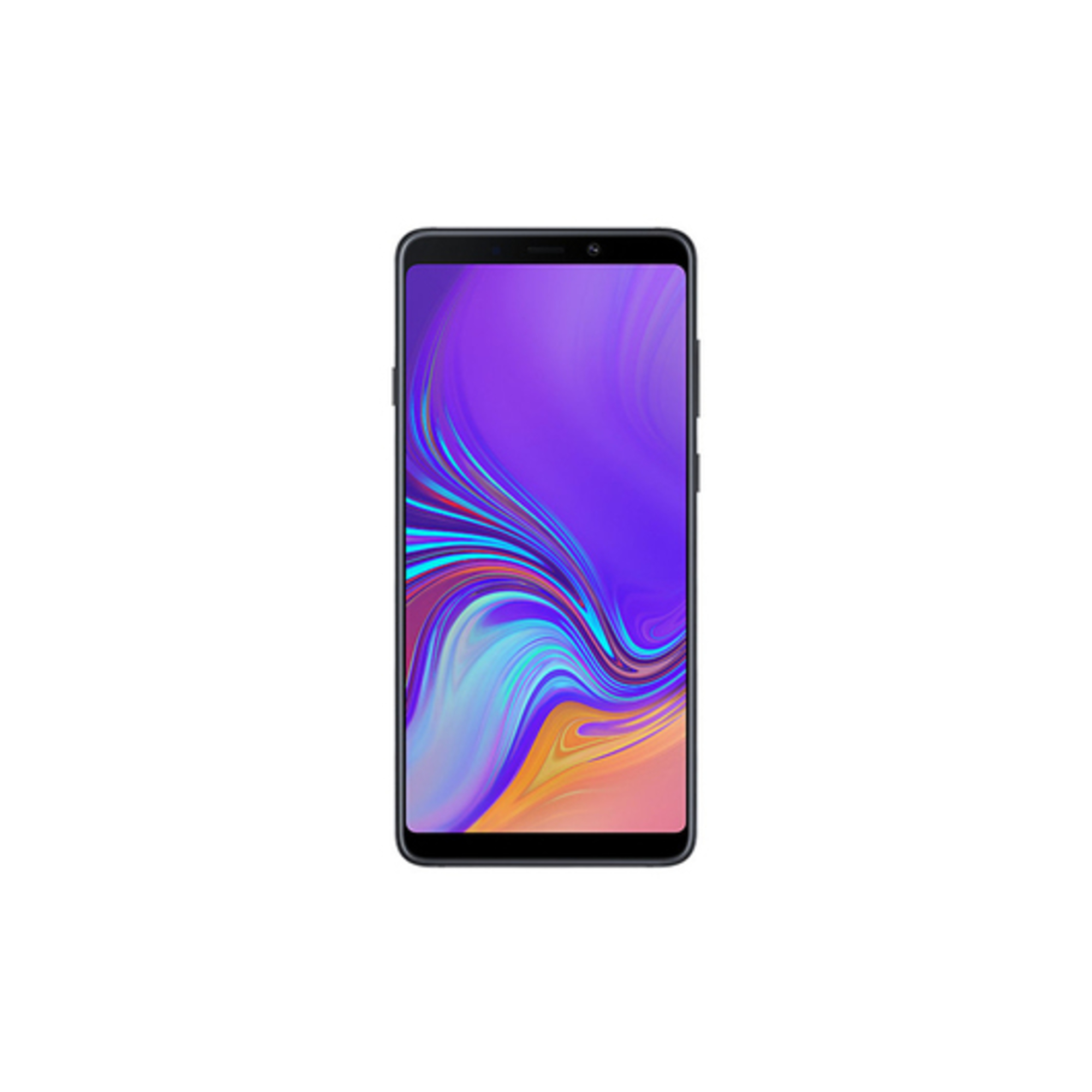 Galaxy A9 (2018) 128 Go, Noir, débloqué - Neuf