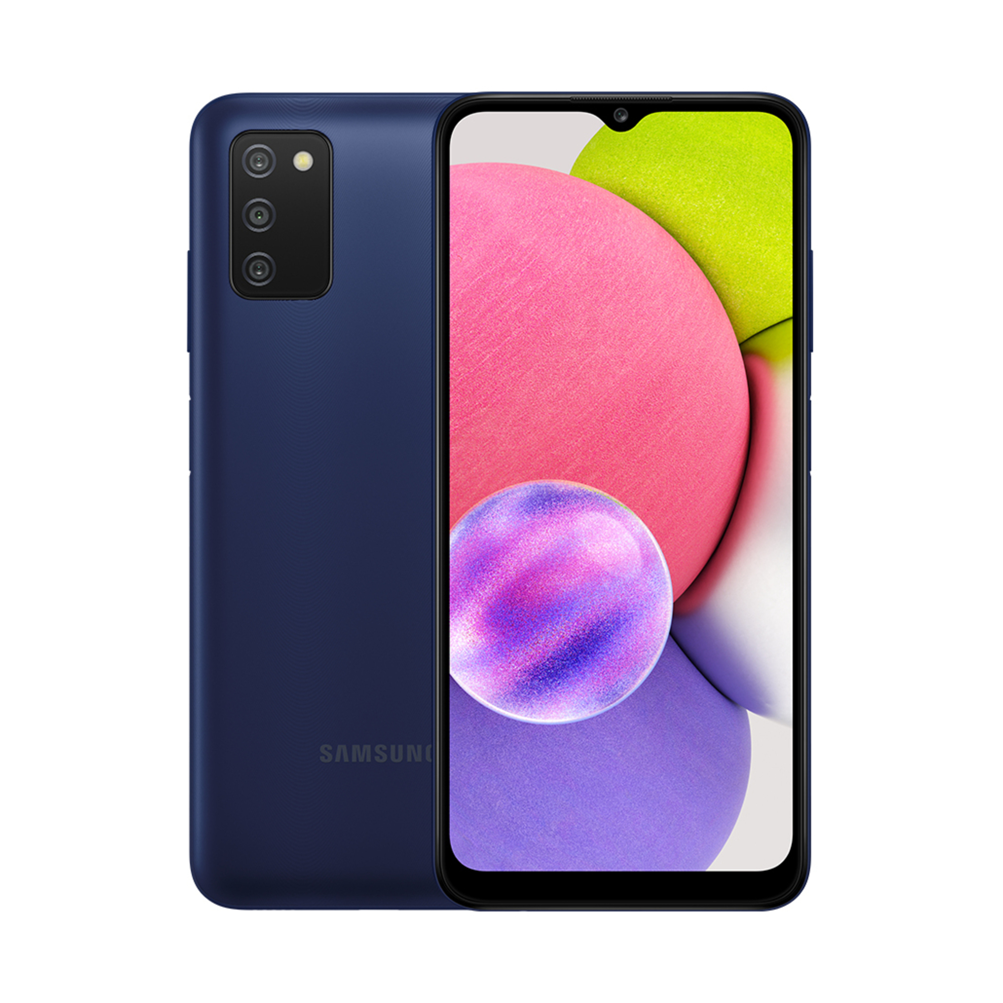 Galaxy A03s 64 Go, Bleu, débloqué - Neuf