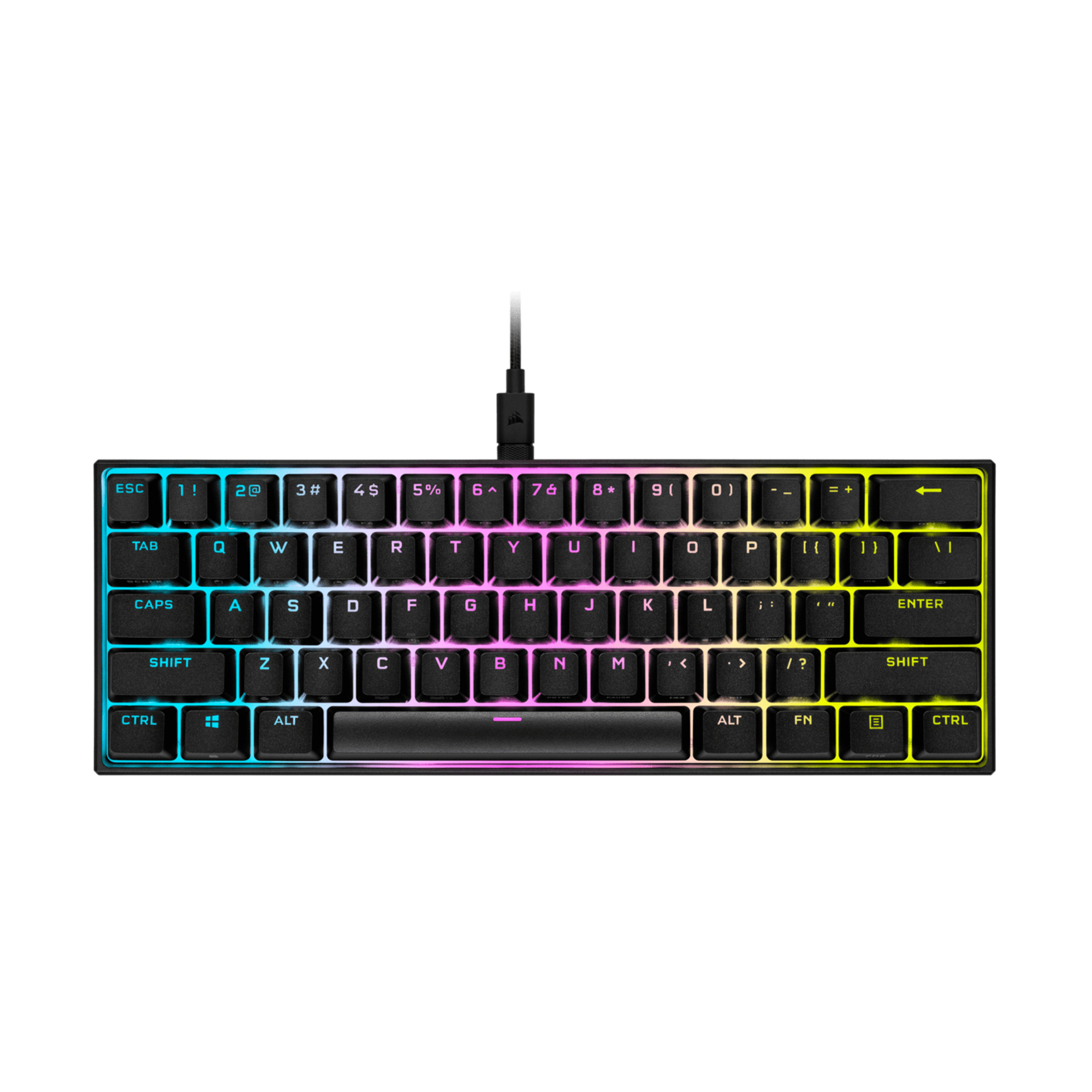 Clavier gamer K65 RGB MINI CHERRY MX - vue 6