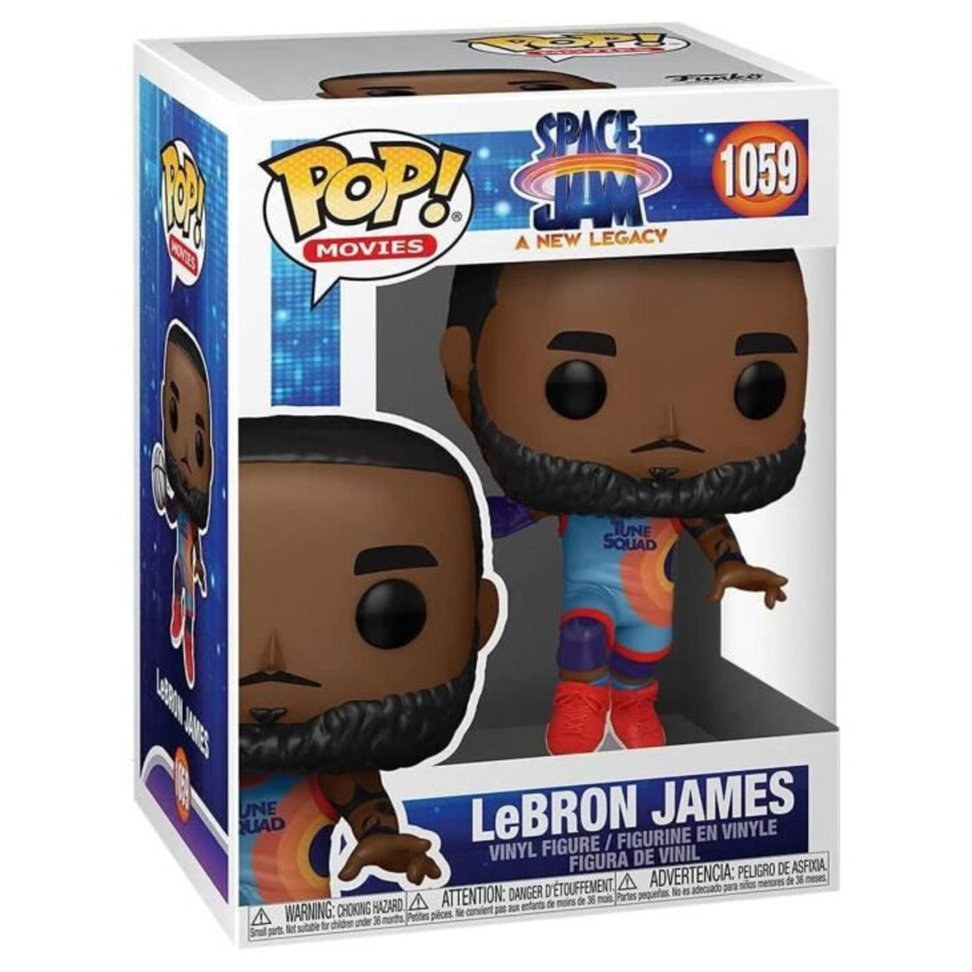 Figurine Funko Pop! Movies : Space Jam 2 LeBron James - vue 3
