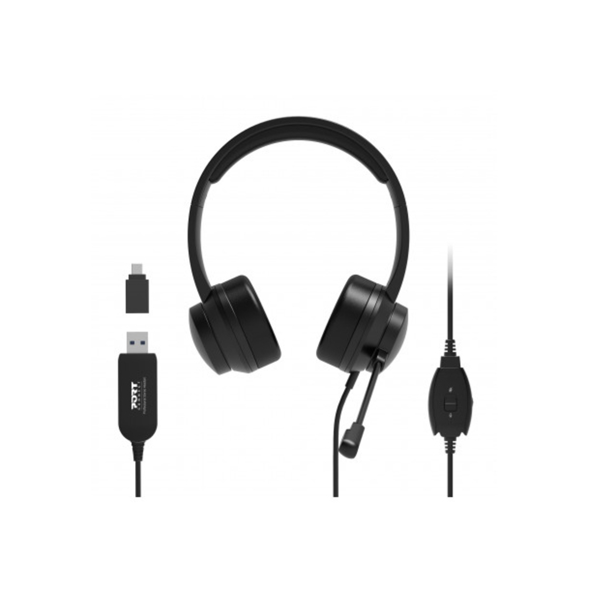 Port Designs 901605 écouteurcasque Avec fil Arceau USB Type A Neuf - vue 3