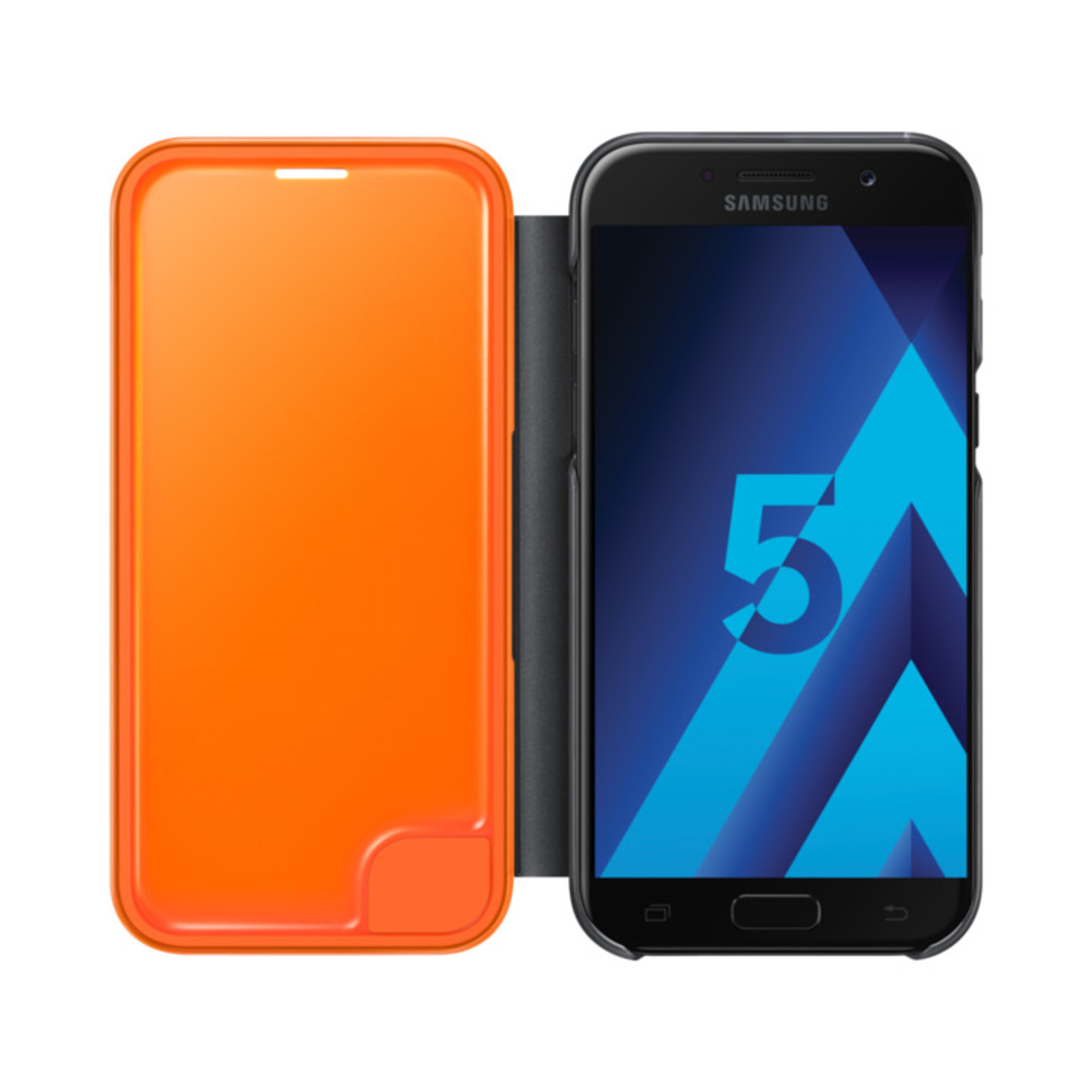 SAMSUNG Neon Flip Cover A5 2017 Or - vue 3