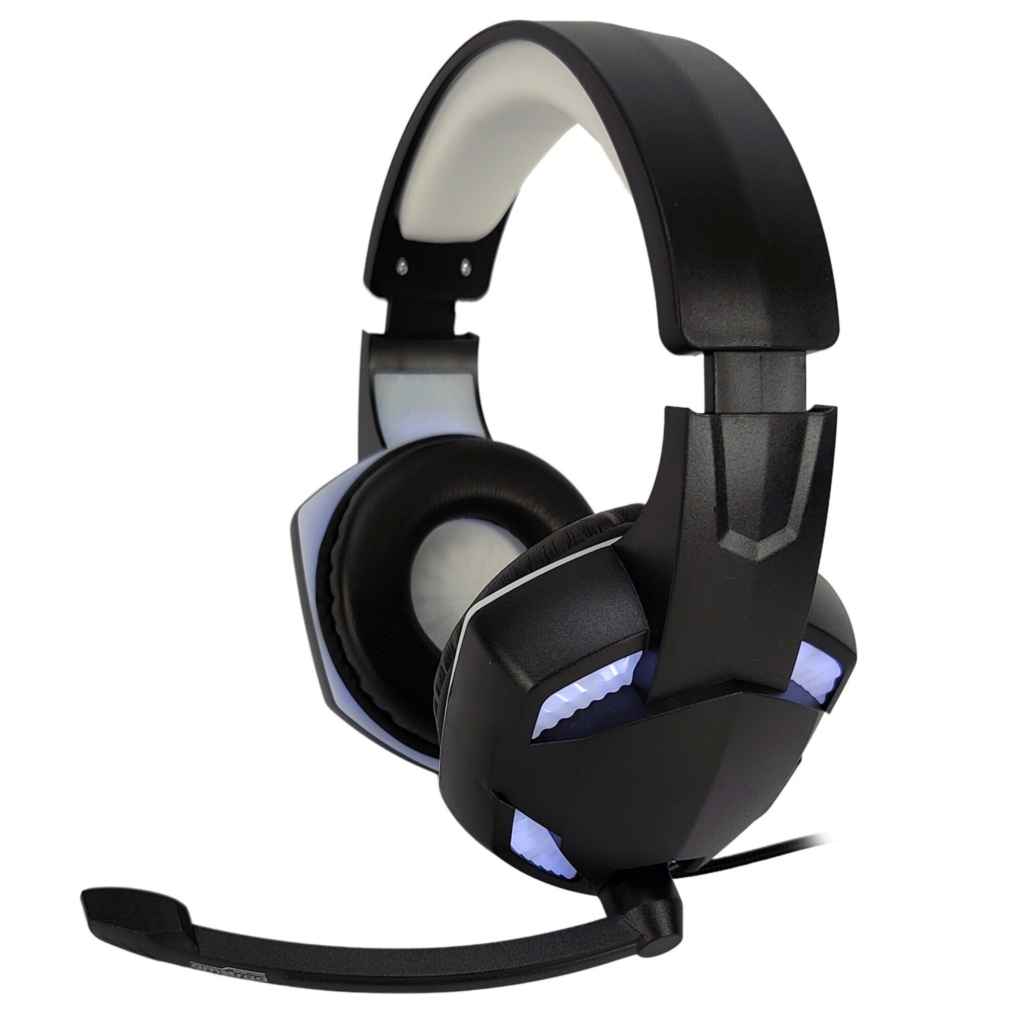 Amstrad Casque Pro Gamer Basic AMS H555 avec Rétroéclairage LED 40mm avec Micro intégré réglage Volume Neuf - vue 4