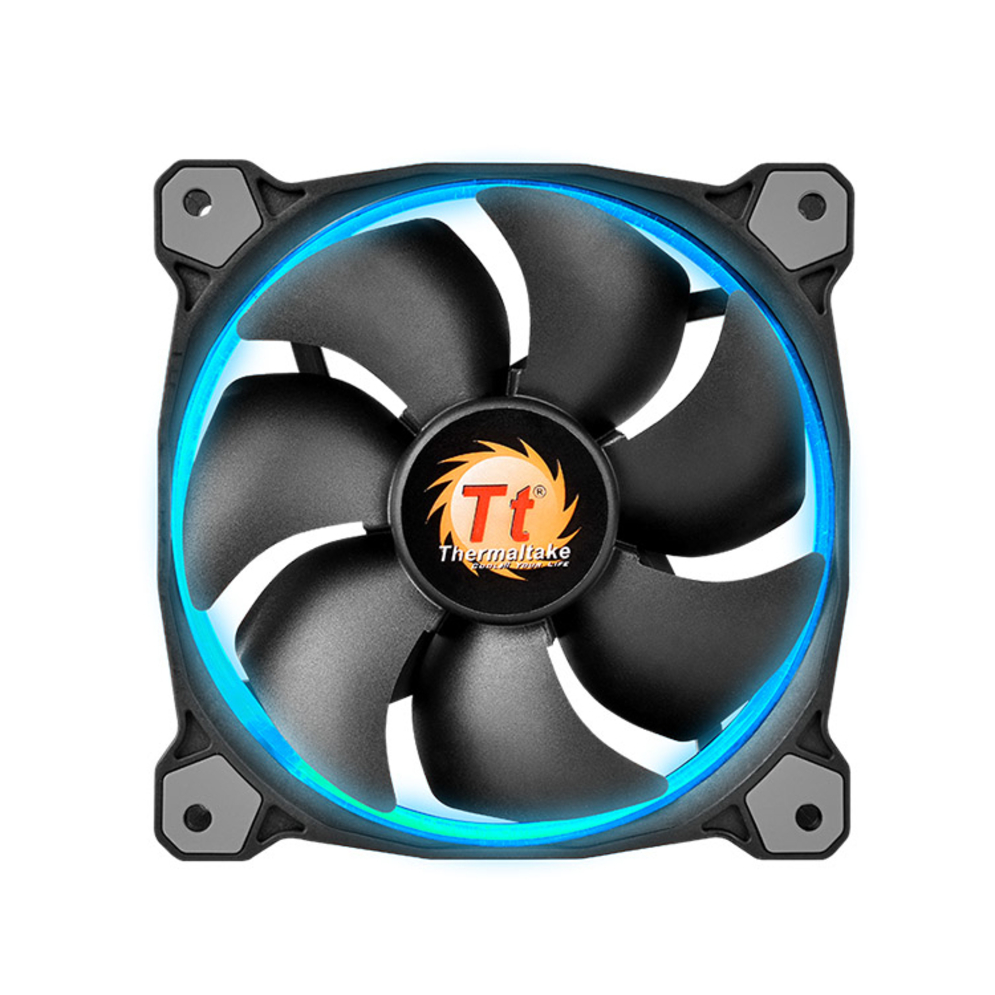 Thermaltake CL F042 PL12SW B système de refroidissement d'ordinateur Boitier PC Ventilateur 12 cm Neuf - vue 2