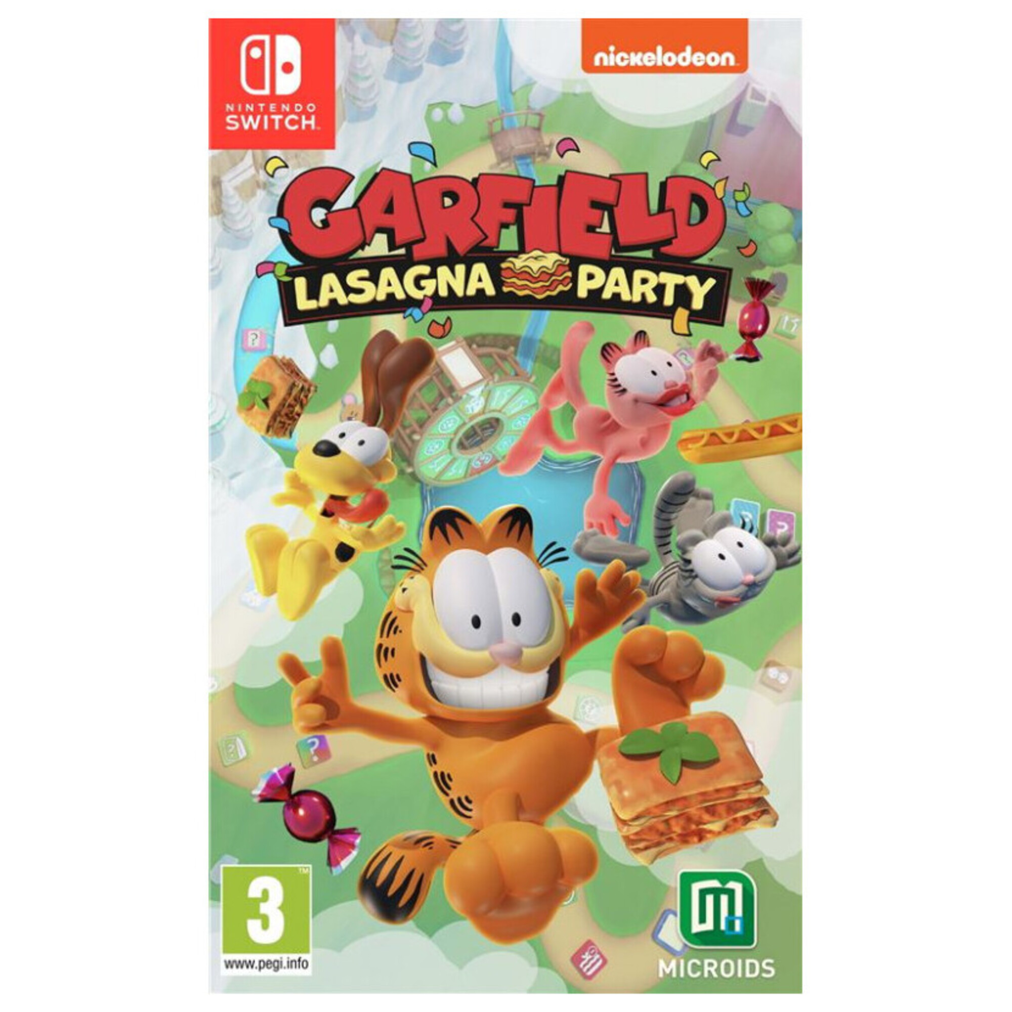 Garfield Lasagna Party Nintendo Switch - Neuf