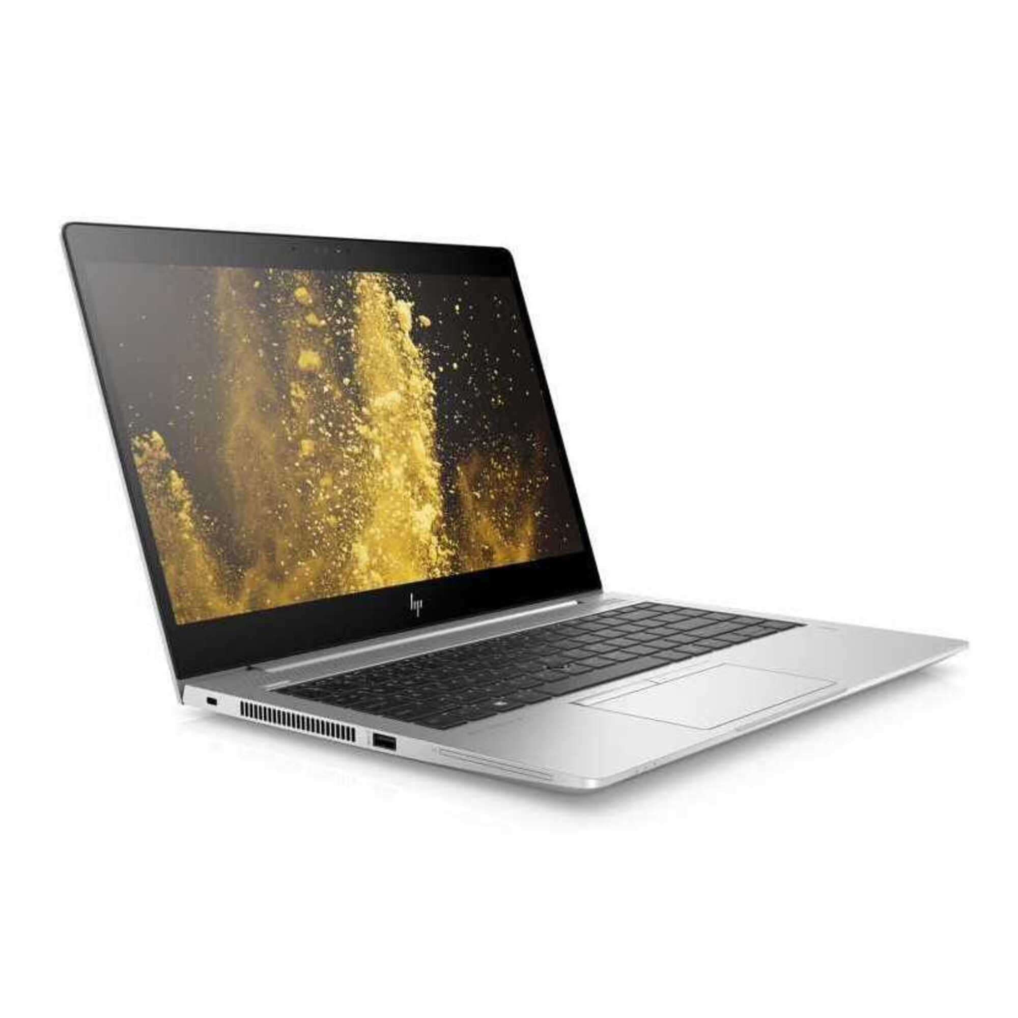 HP Elitebook Core i5 (2018) 14 , 8Go Ram 1.60 Ghz Intel Windows 11, Argent - Azerty - Bon État