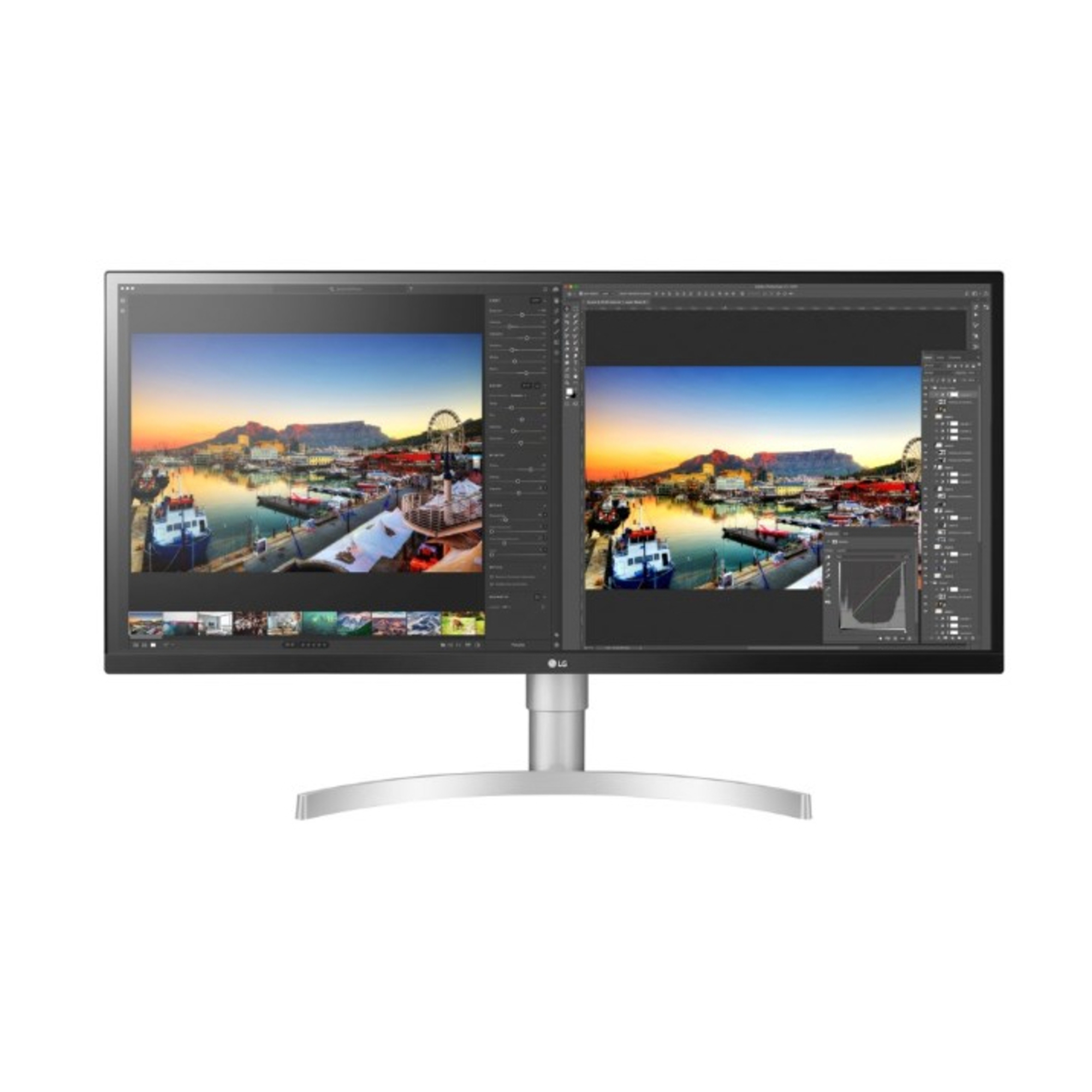 LG 34WL850 W LED display 86 4 cm 34 3440 x 1440 pixels UltraWide Quad HD Neuf - vue 1