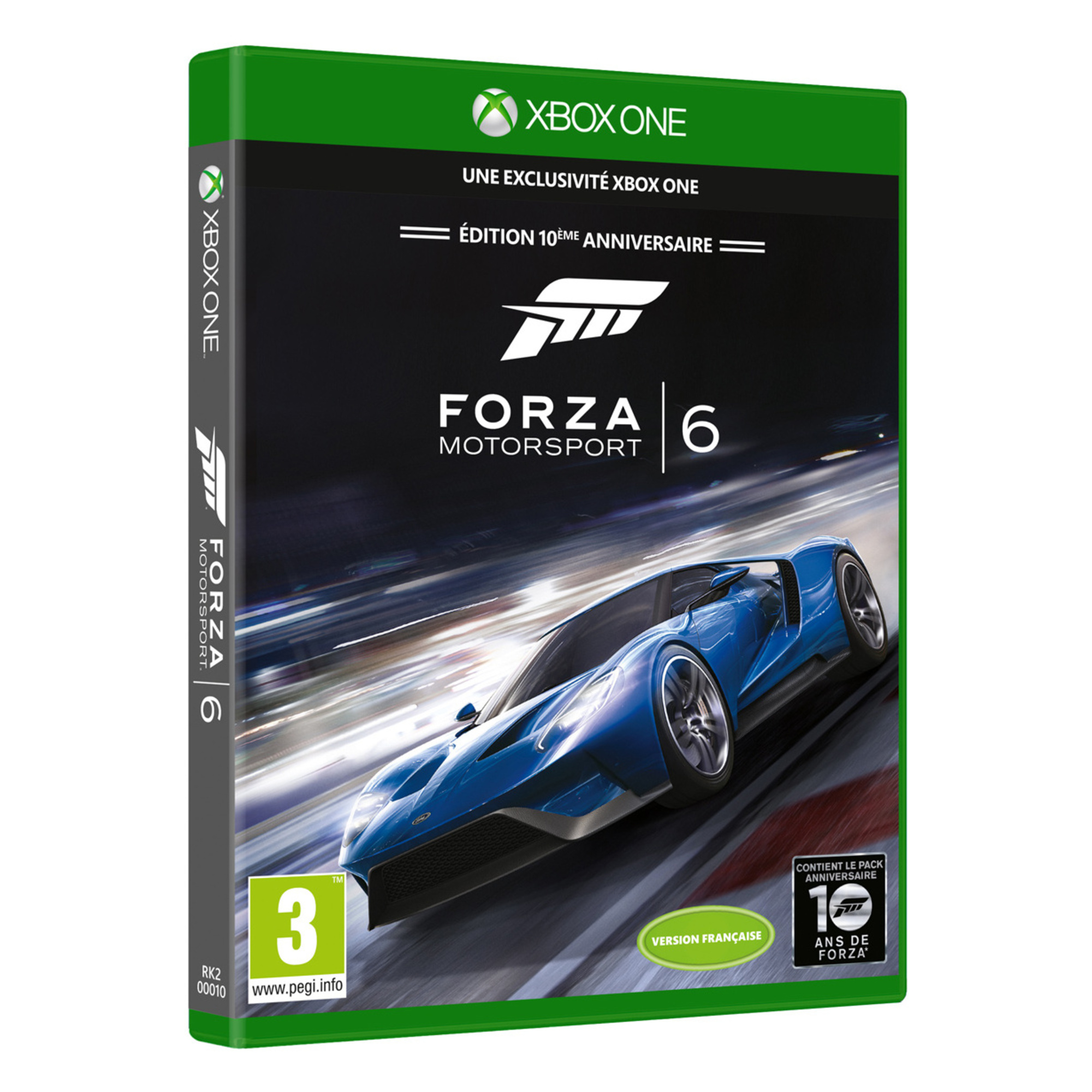 Microsoft Forza Motorsport 6, Xbox One Basique - Neuf