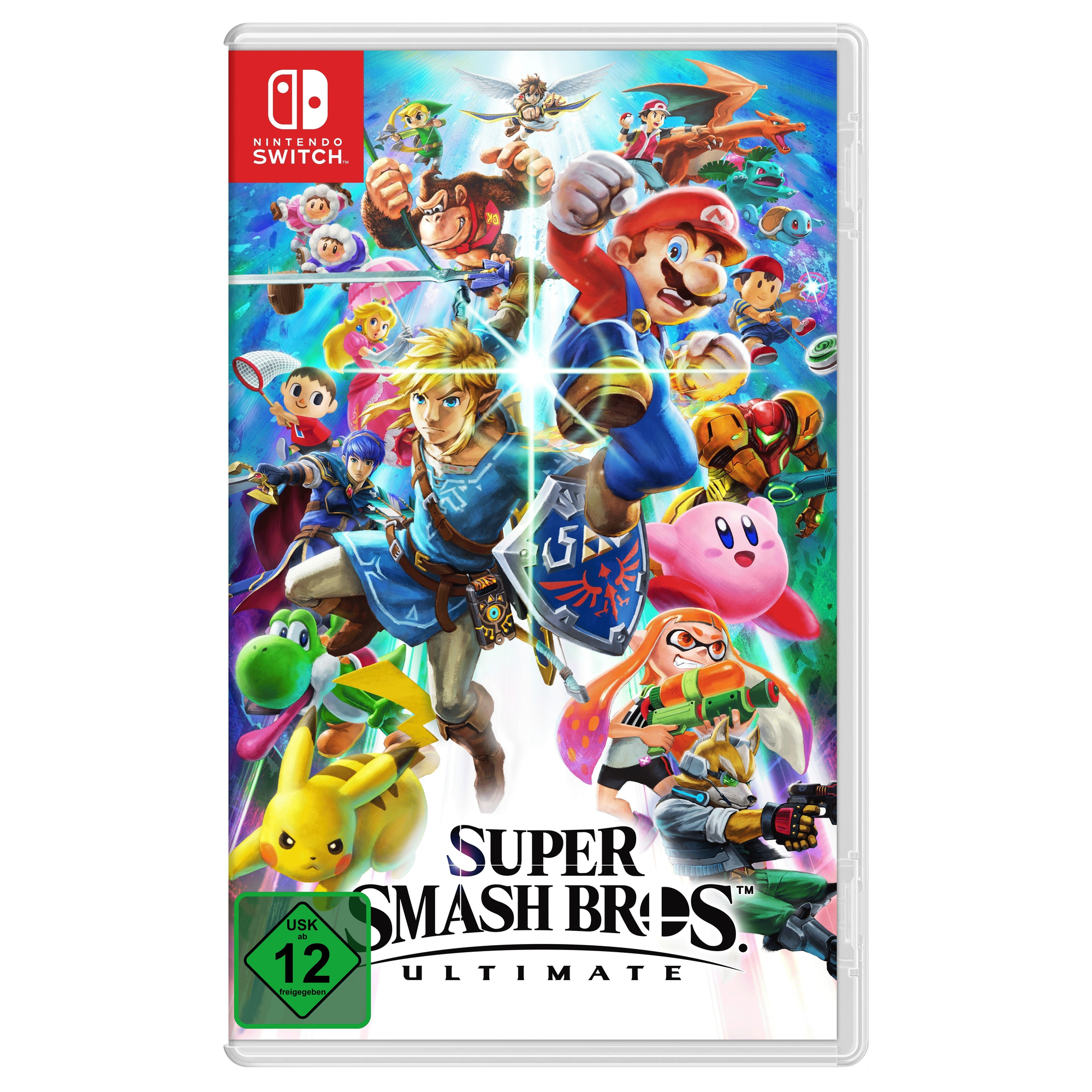 Switch + Super Smash Bros. Ultimate + 3 Months Online console de jeux portables 15,8 cm (6.2 ) 32 Go Wifi, Gris - Excellent état