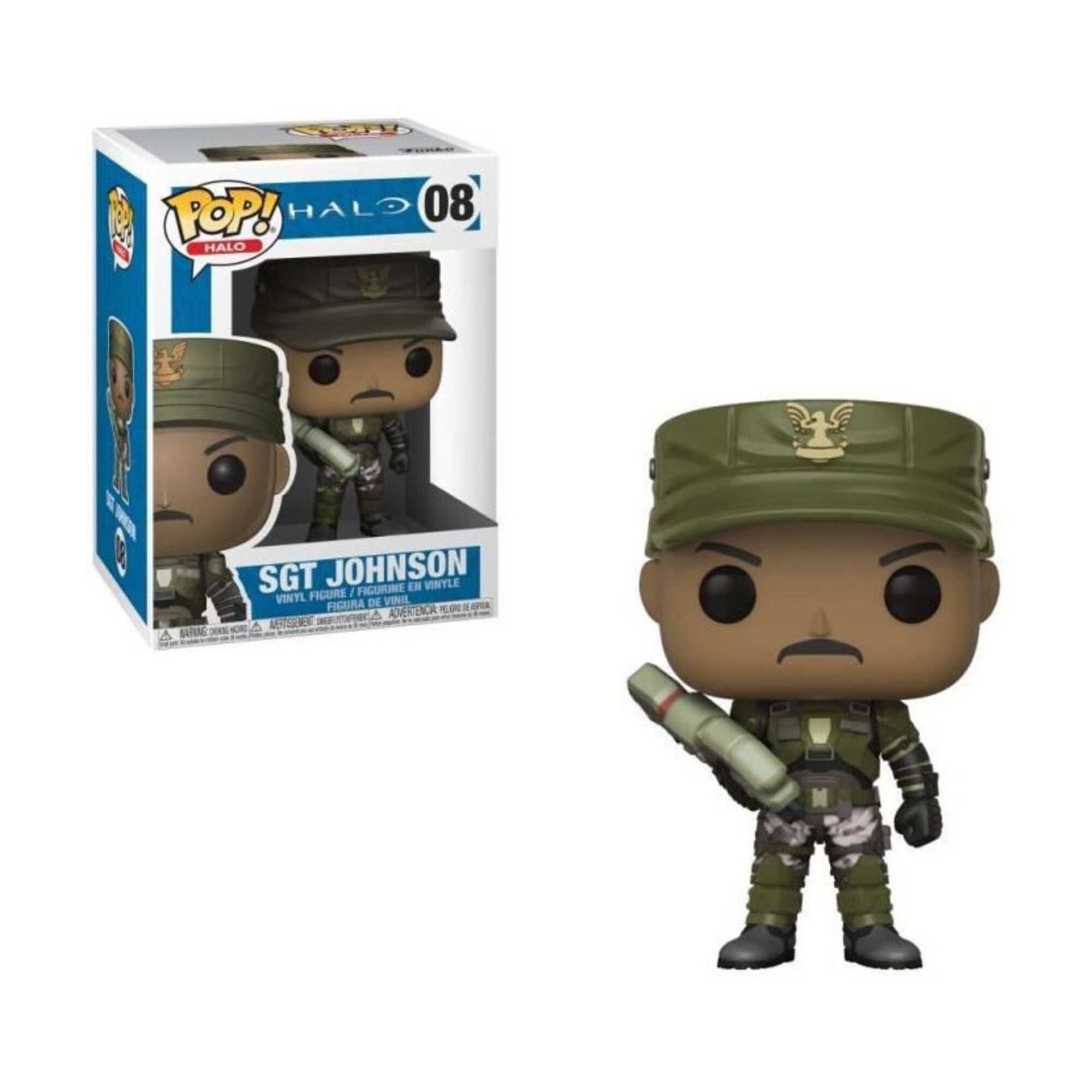 FUNKO Pop Halo: S1 Sgt. Johnson Neuf - vue 4