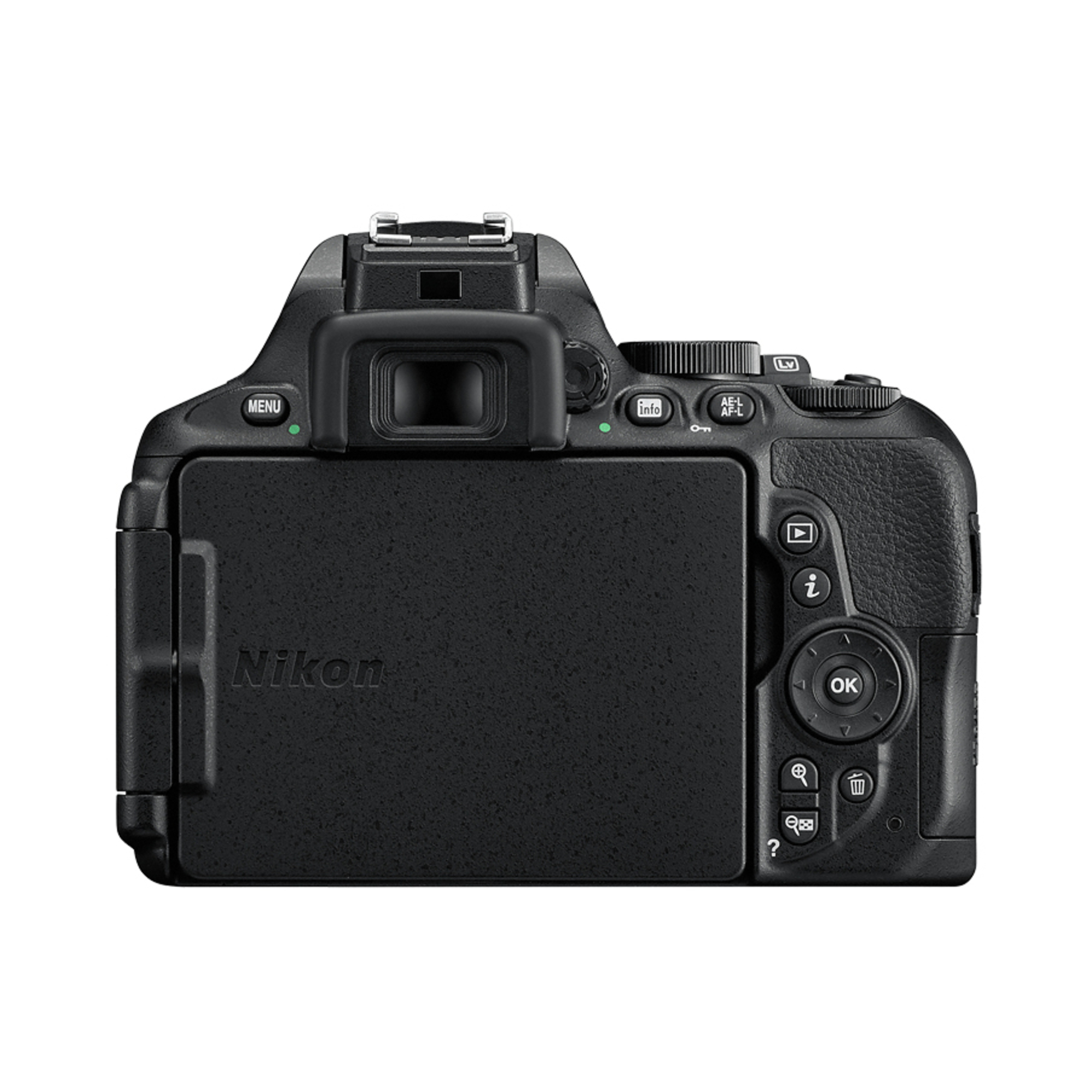 Nikon D5600 + AF-P DX 18-55mm VR + 8GB SD Kit d'appareil-photo SLR 24,2 MP CMOS 6000 x 4000 pixels Noir - Neuf