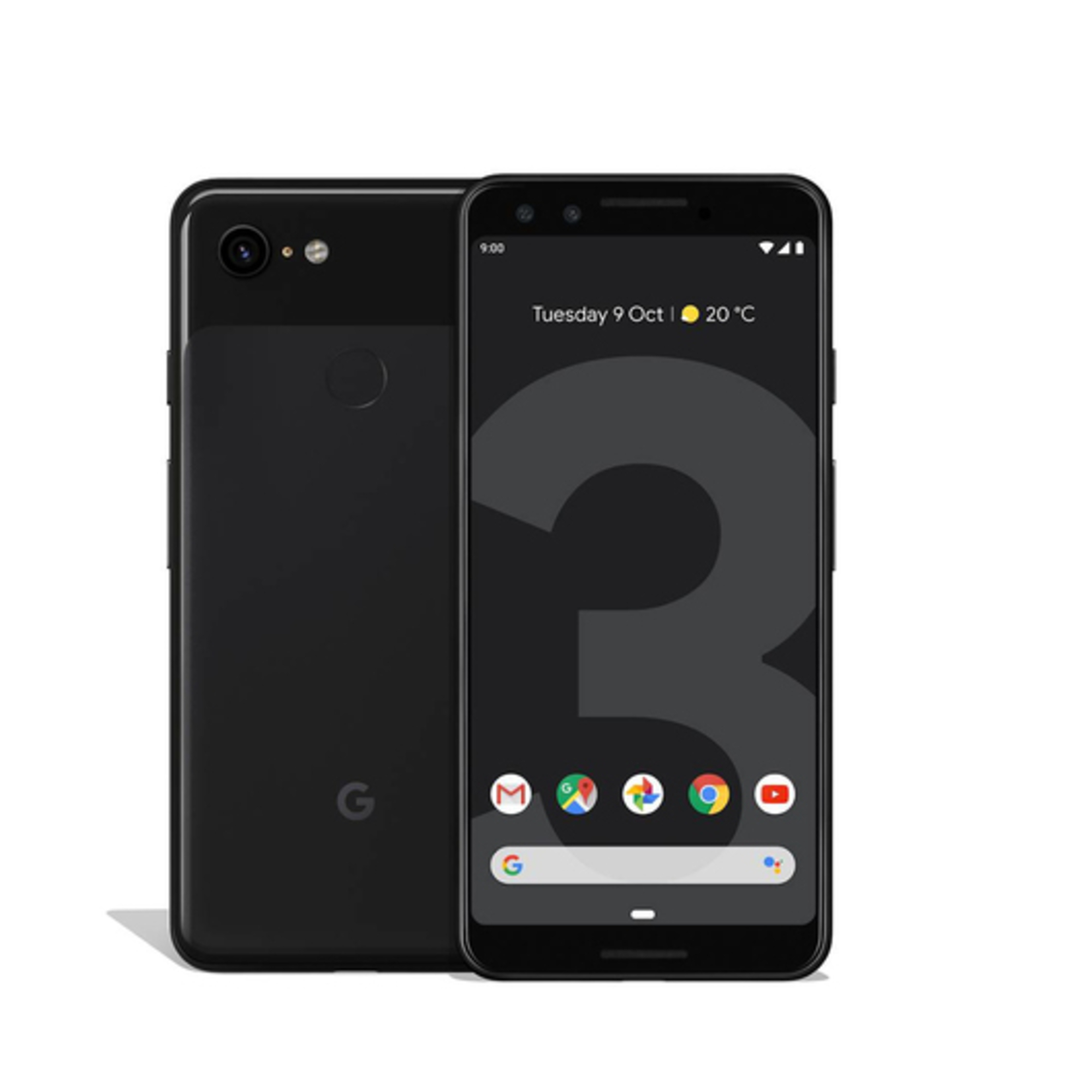 Pixel 3 64 Go, Noir, débloqué - Bon état