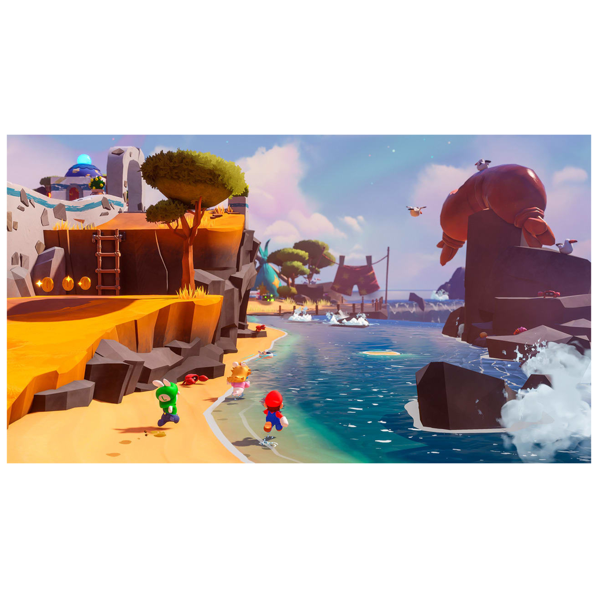 Nintendo Mario + Rabbids Sparks of Hope Standard+Module complémentaire Allemand Anglais Espagnol Français Italien Nintendo Switch Neuf - vue 3