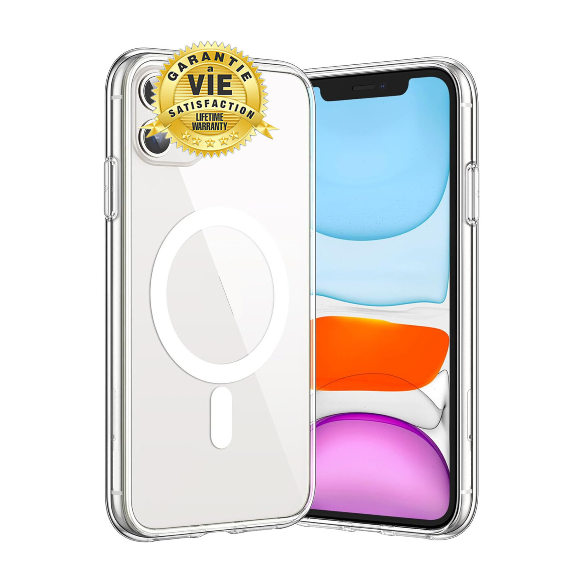 JAYM  - Coque Ultra Renforc&eacute;e Premium pour Apple iPhone 7 - Apple iPhone 8 - Apple iPhone SE 2020 - Certifi&eacute;e 3 M&eacute;tres de chute &middot; Garantie &agrave;  Vie - Transparente - 5
