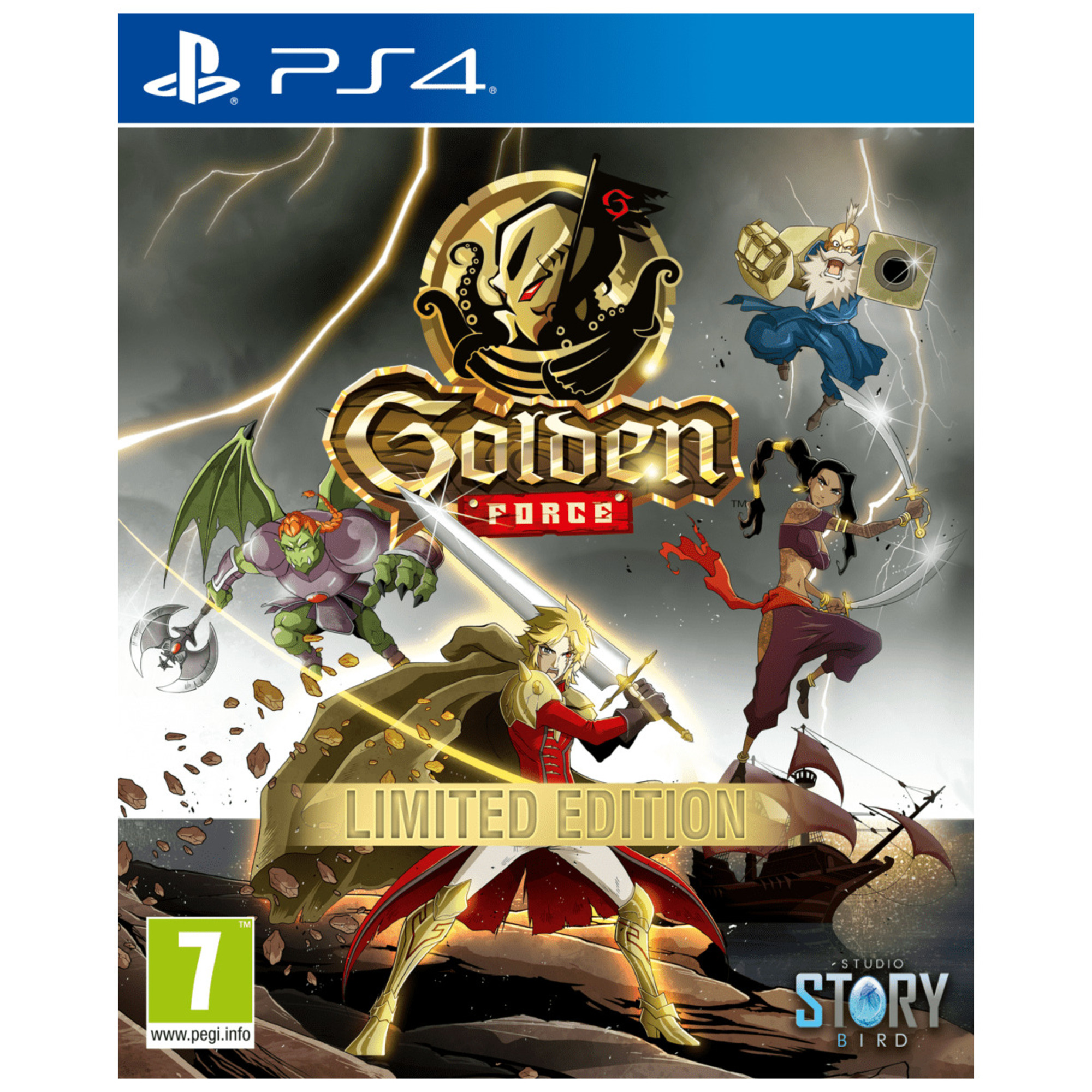 Golden Force Edition Limitée FuturePak PS4 Neuf - vue 4