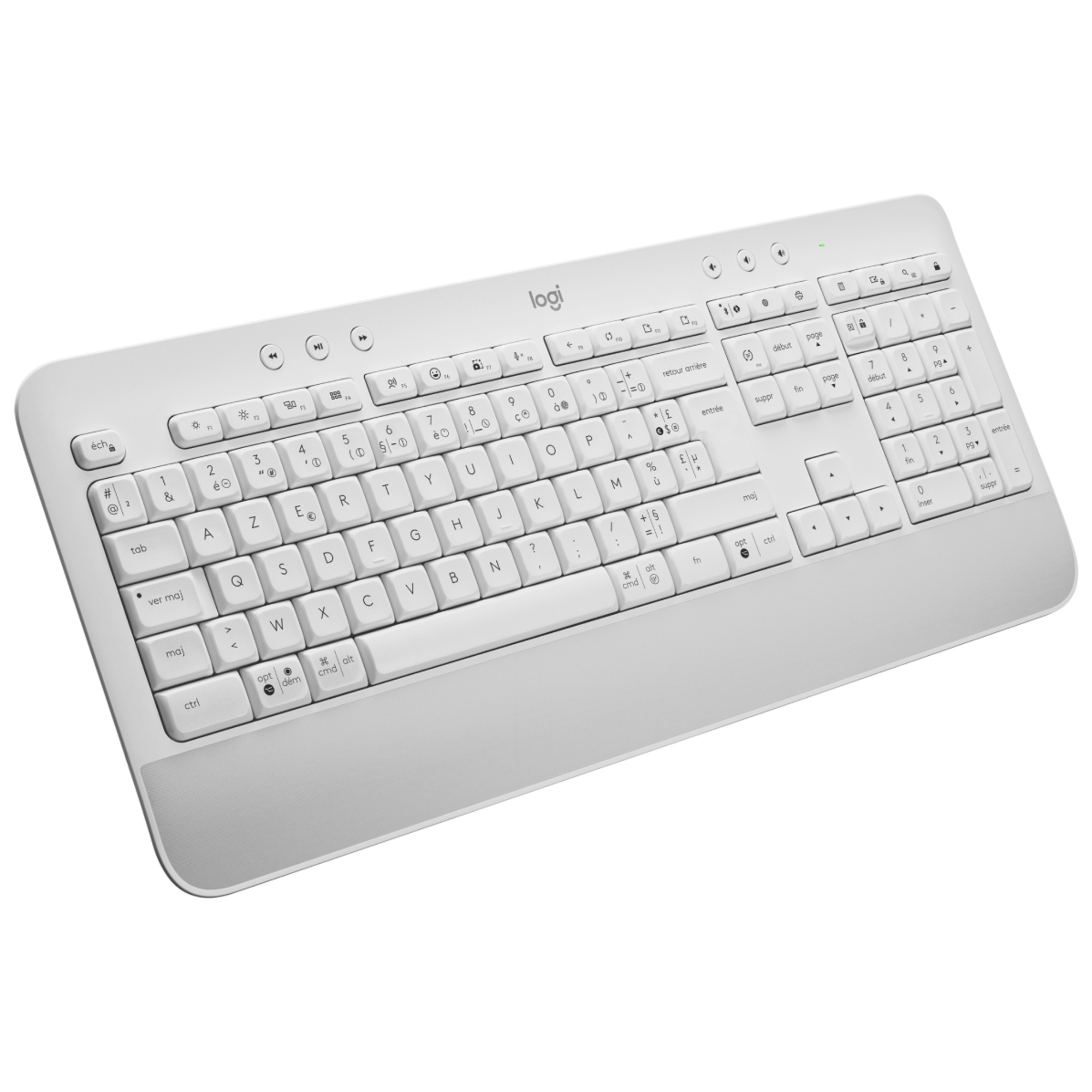 Logitech Signature K650 clavier Bluetooth AZERTY Français Blanc - Neuf