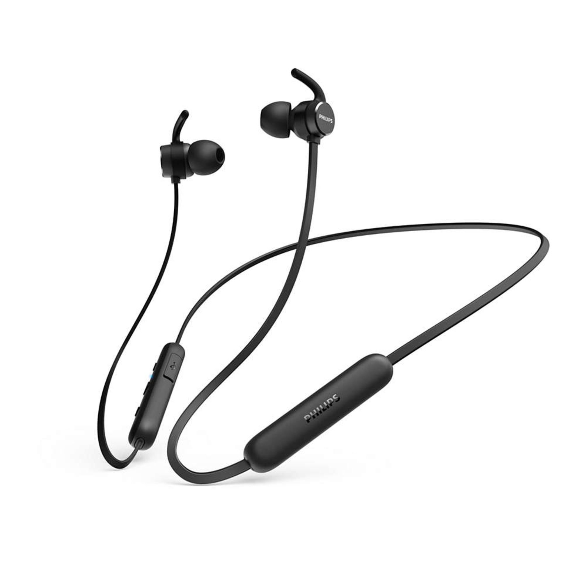 Casque Sans fil Ecouteurs Appels/Musique Bluetooth Noir - Neuf